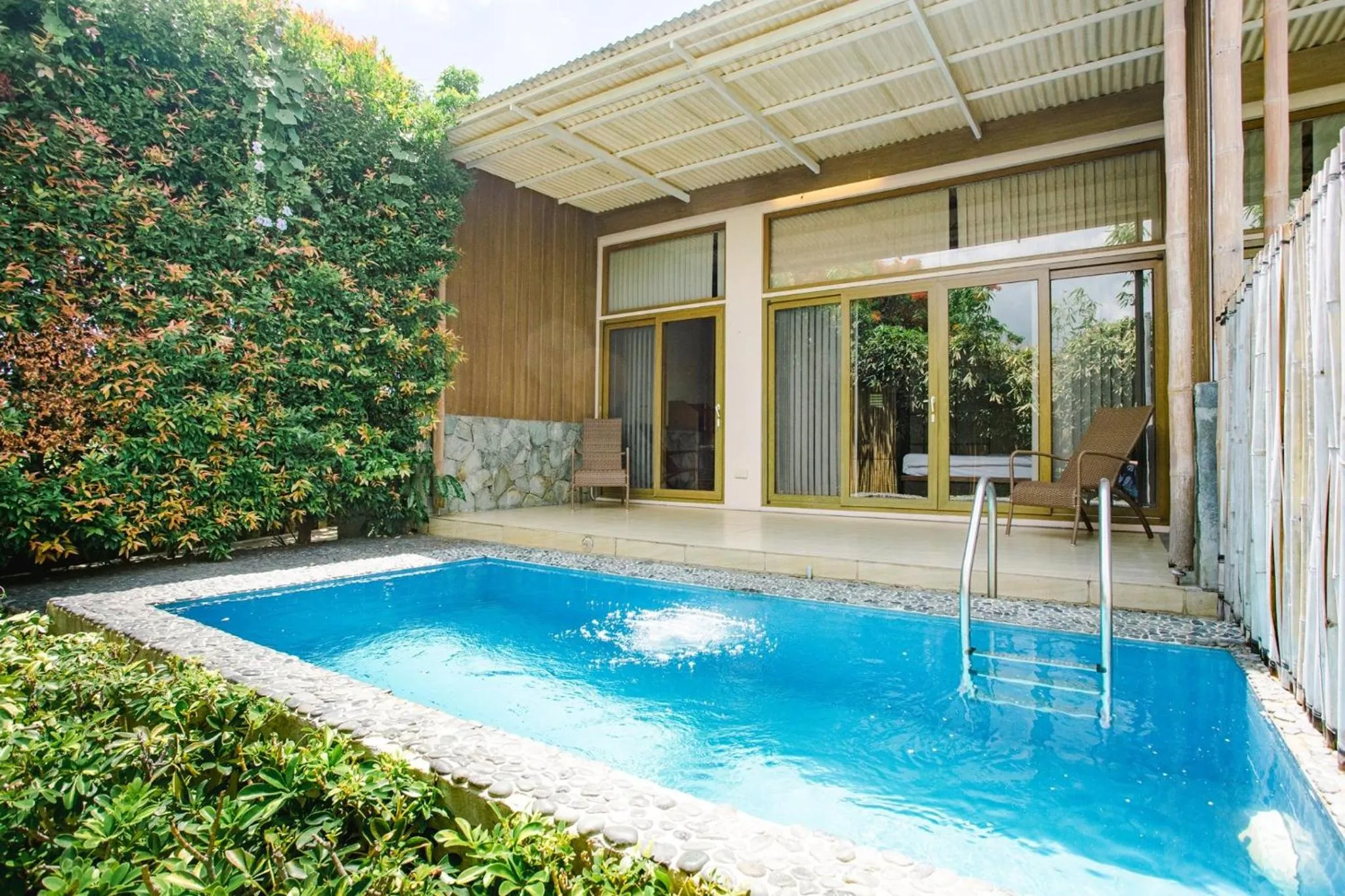 Pool view in The Park - Silang