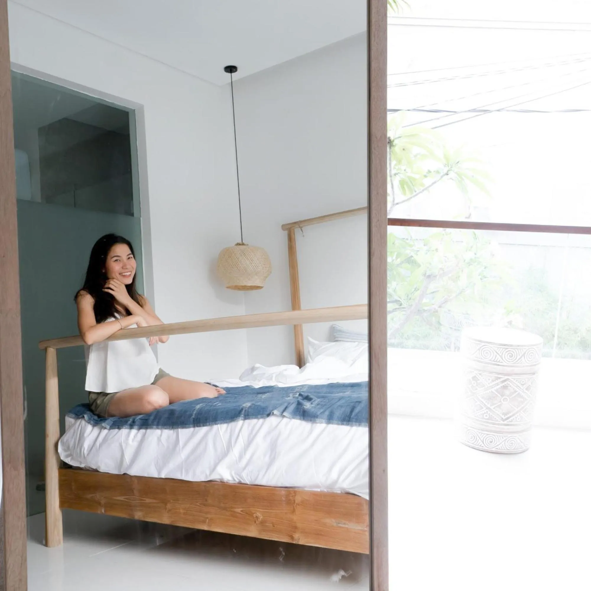 Bedroom, Bed in Pelangi 148 Beach Suites