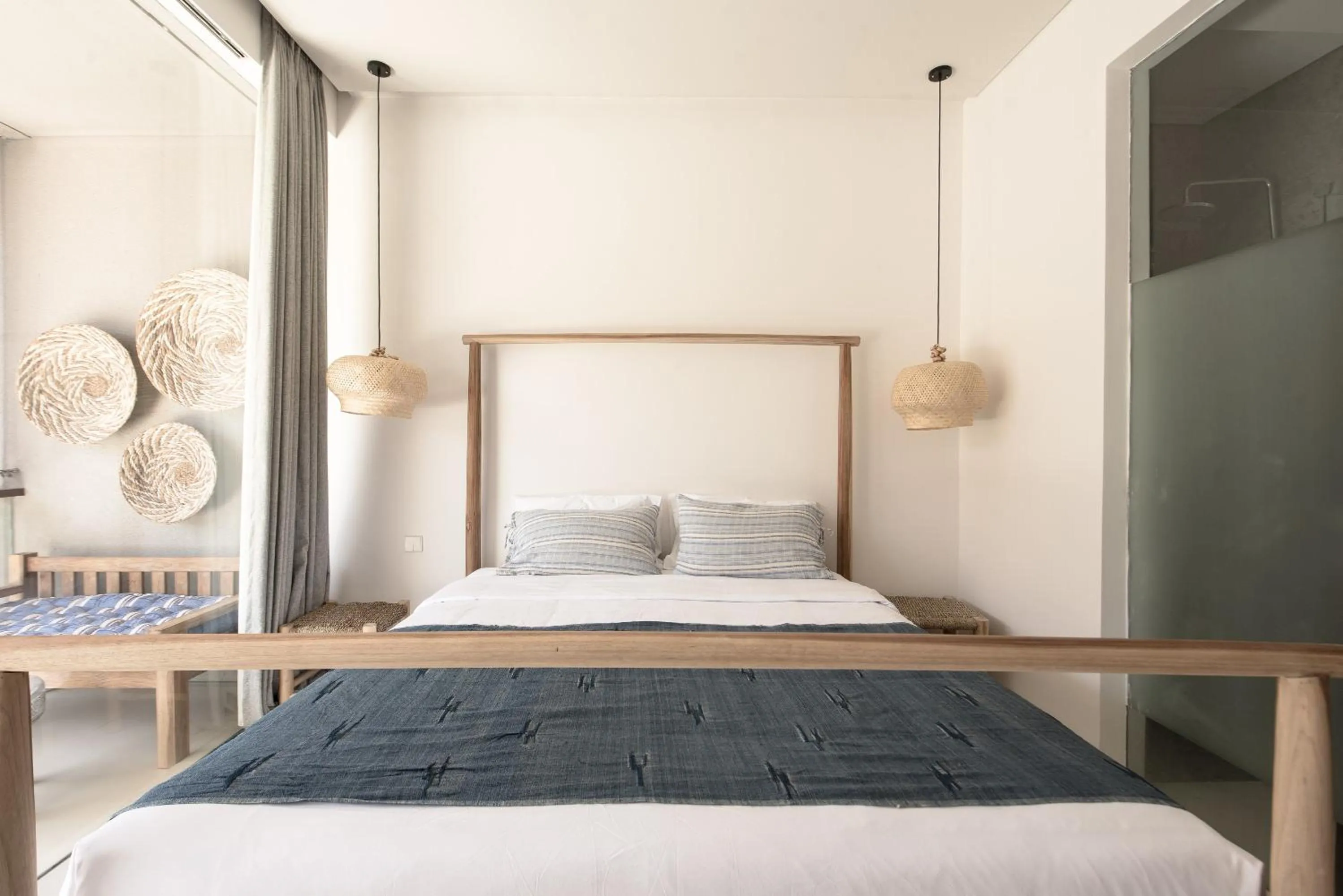 Bedroom, Bed in Pelangi 148 Beach Suites