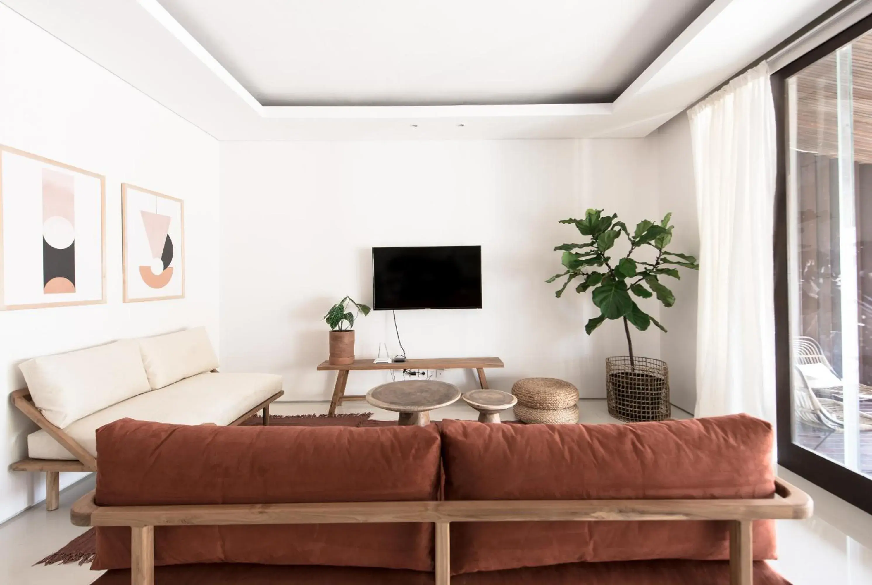 Living room in Pelangi 148 Beach Suites Living room in Pelangi 148 Beach Suites