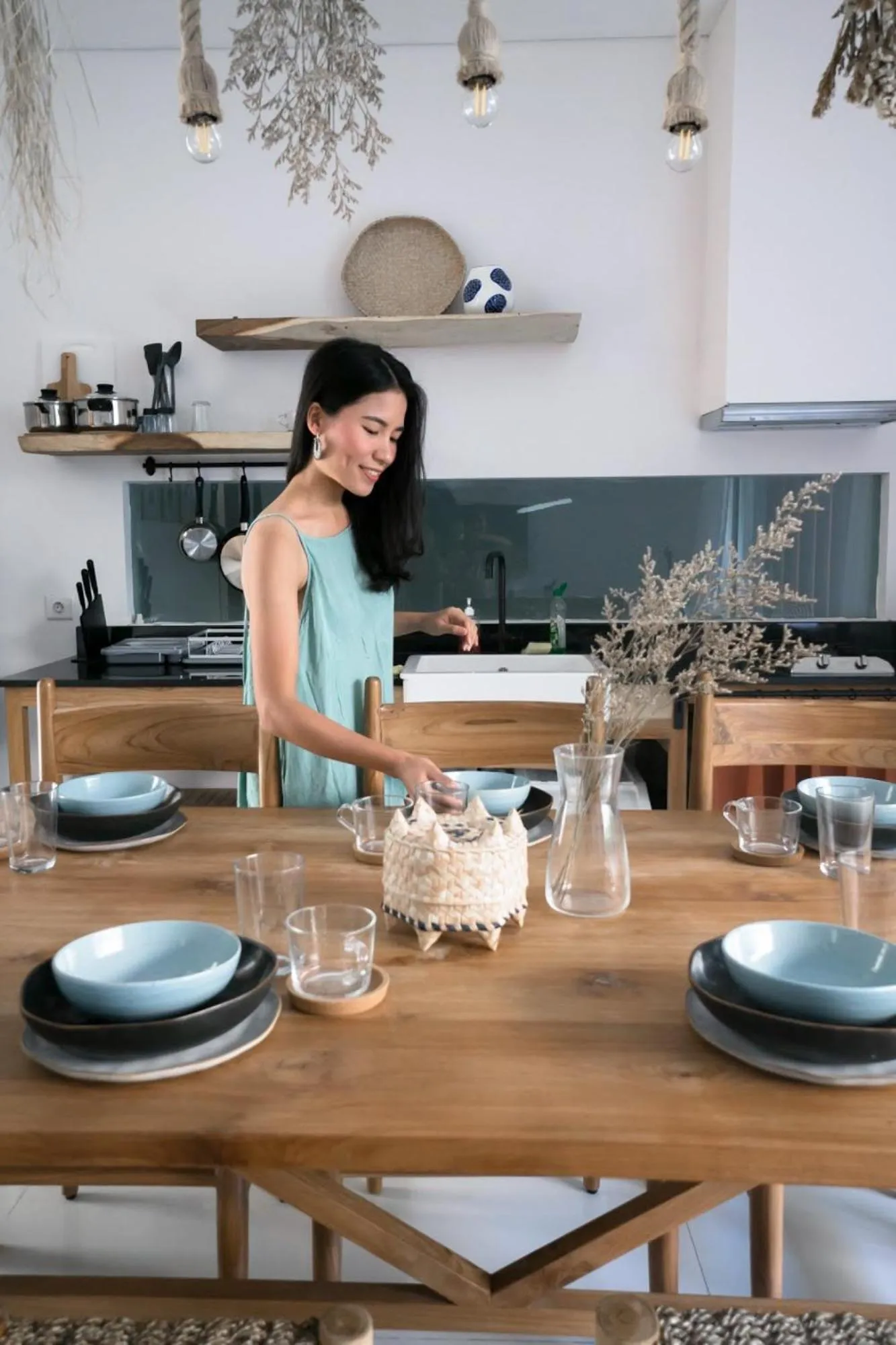 Dining area in Pelangi 148 Beach Suites