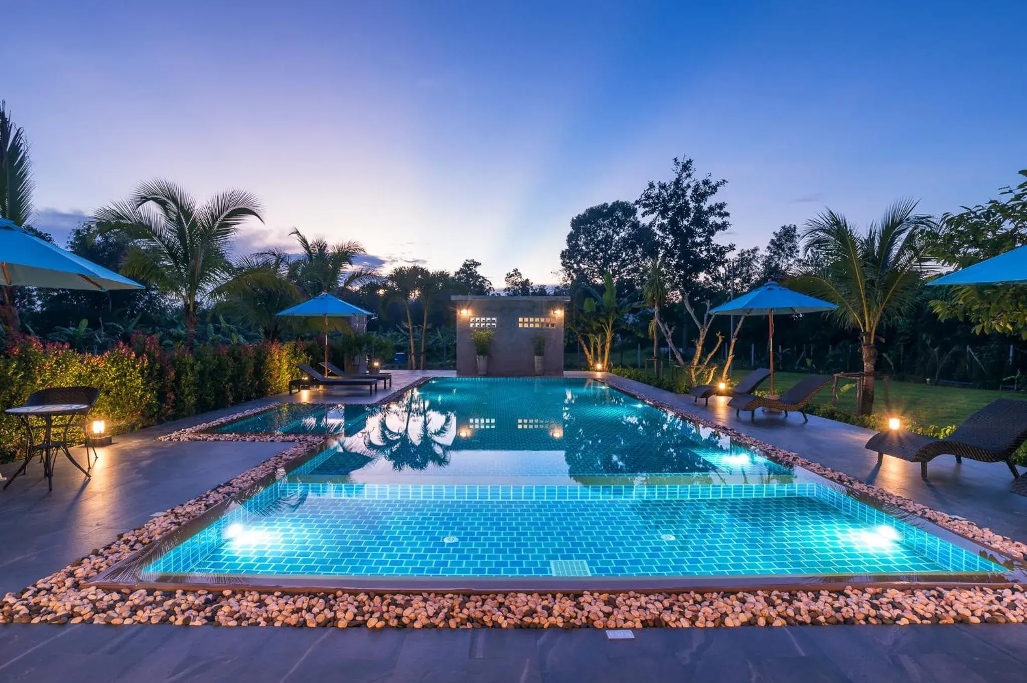 Swimming pool in Aonang Eco Villa - SHA Extra Plus Swimming pool in Aonang Eco Villa - SHA Extra Plus