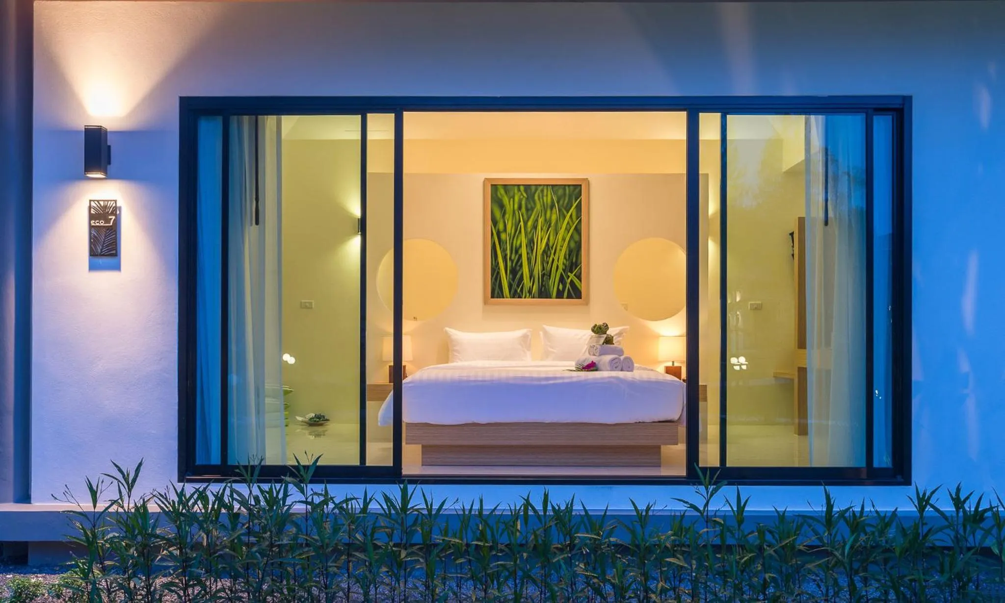 Bed in Aonang Eco Villa