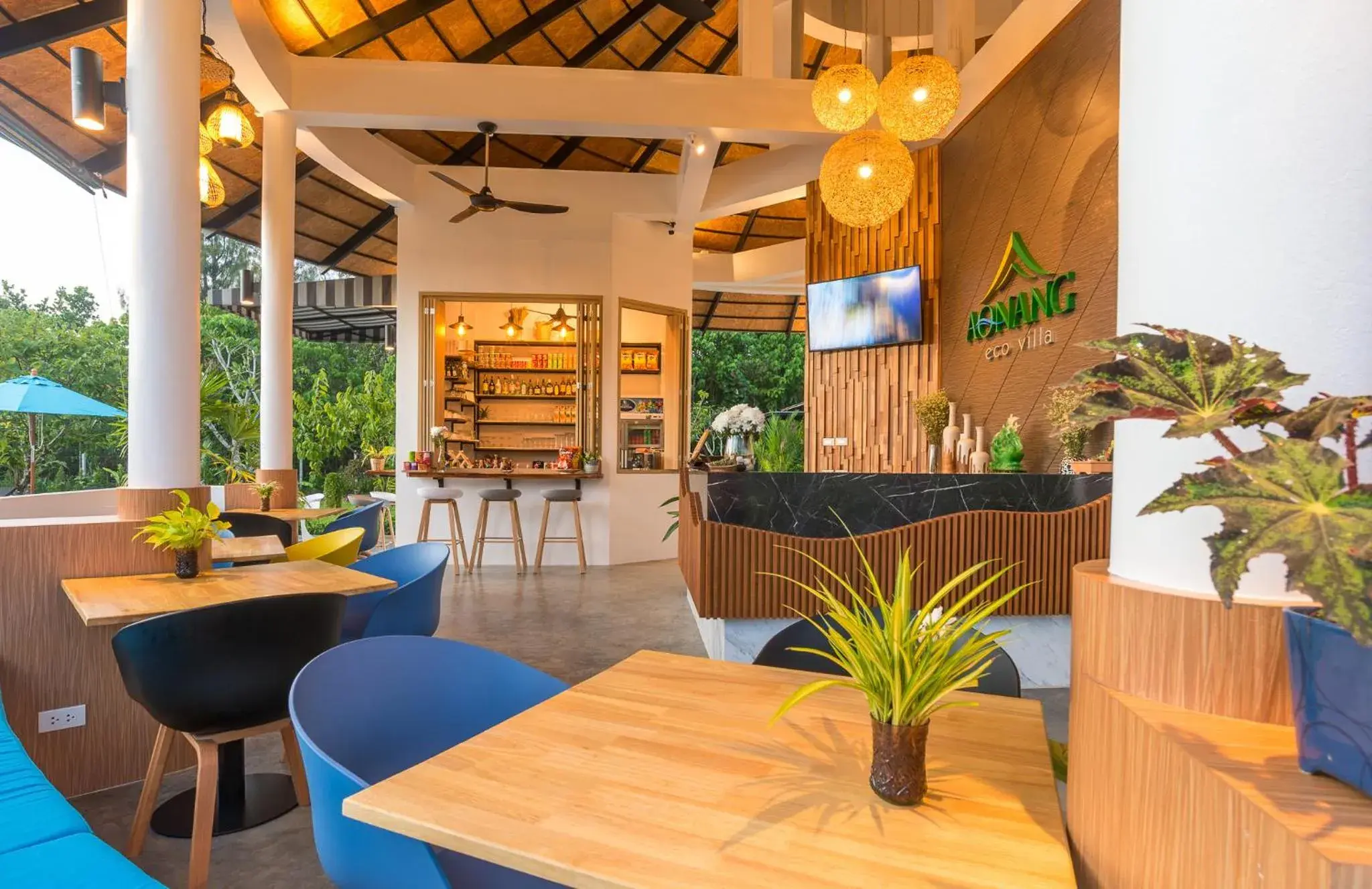 Lobby or reception in Aonang Eco Villa - SHA Extra Plus Lobby or reception in Aonang Eco Villa - SHA Extra Plus