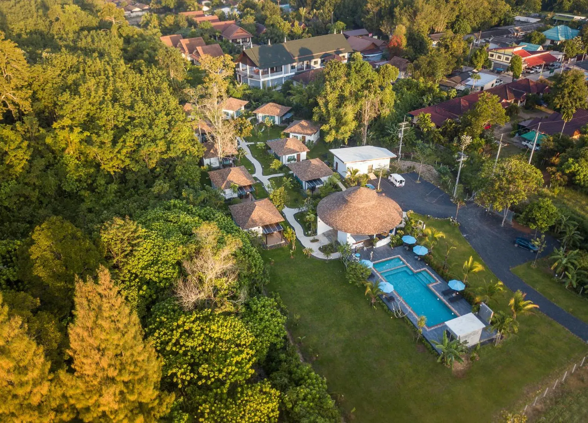 Bird's eye view in Aonang Eco Villa - SHA Extra Plus Bird's eye view in Aonang Eco Villa - SHA Extra Plus