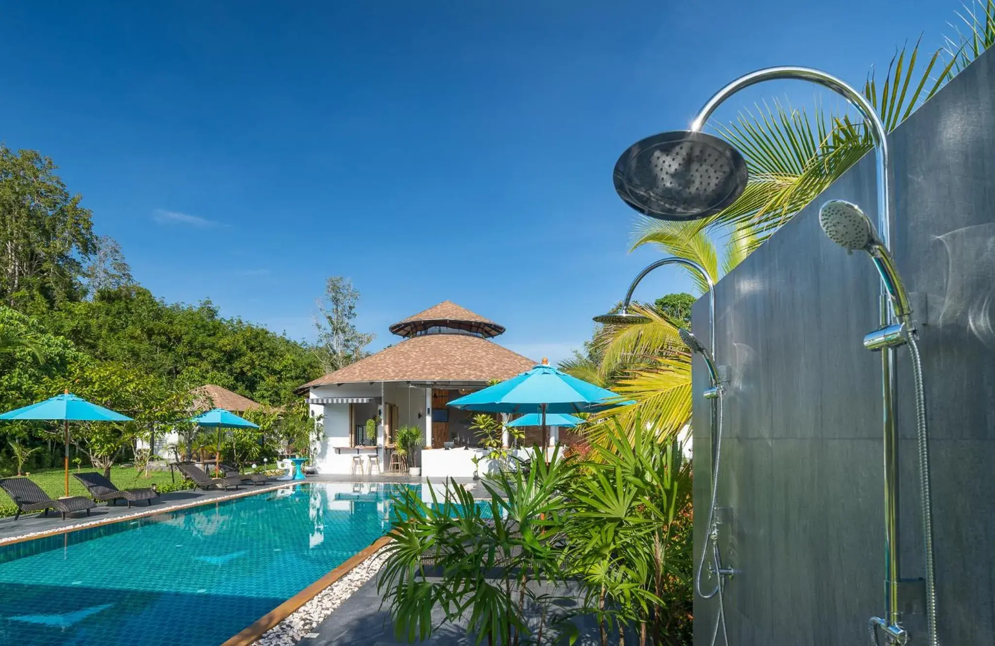 Pool view in Aonang Eco Villa - SHA Extra Plus Pool view in Aonang Eco Villa - SHA Extra Plus