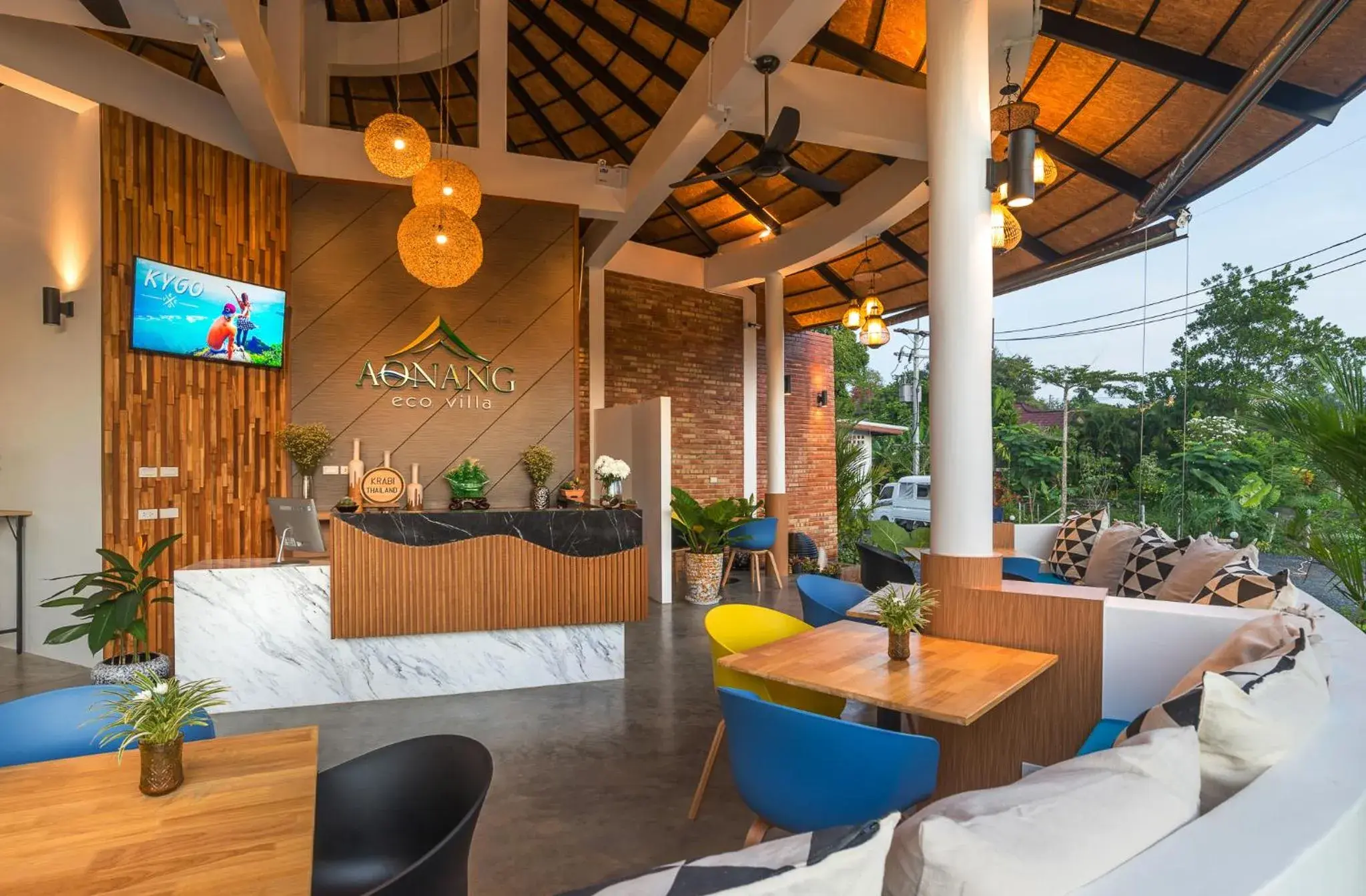 Lobby or reception in Aonang Eco Villa - SHA Extra Plus Lobby or reception in Aonang Eco Villa - SHA Extra Plus