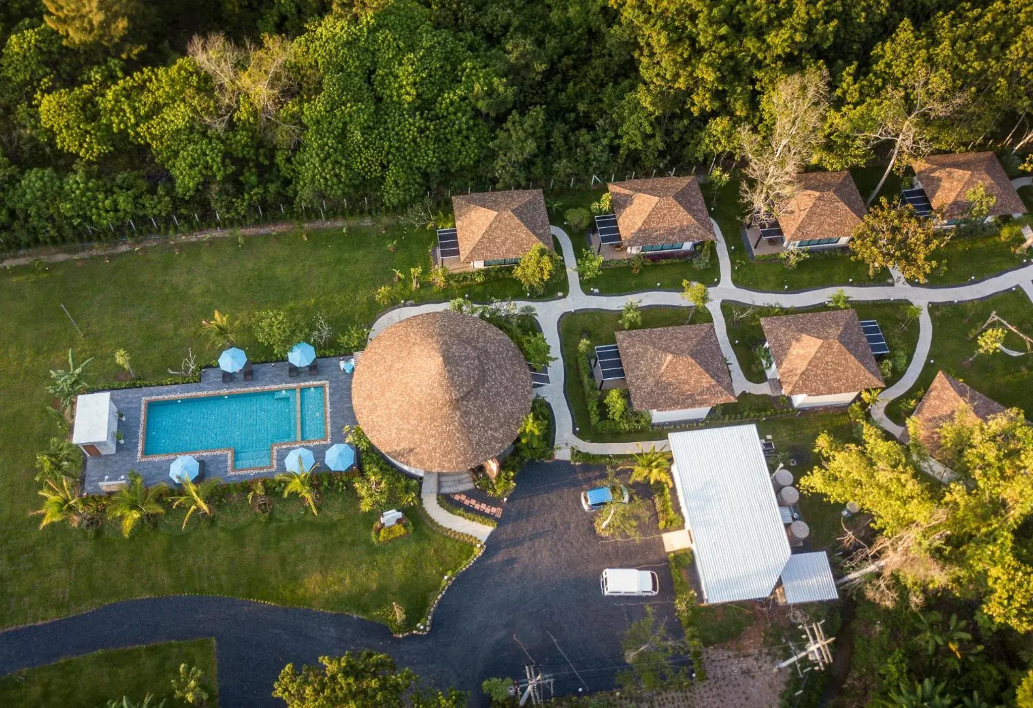 Bird's eye view in Aonang Eco Villa - SHA Extra Plus Bird's eye view in Aonang Eco Villa - SHA Extra Plus