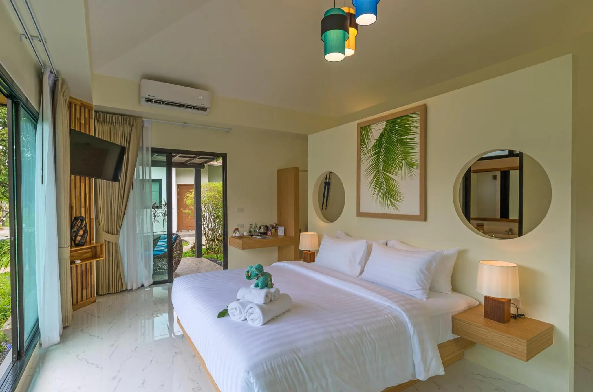 Photo of the whole room, Bed in Aonang Eco Villa