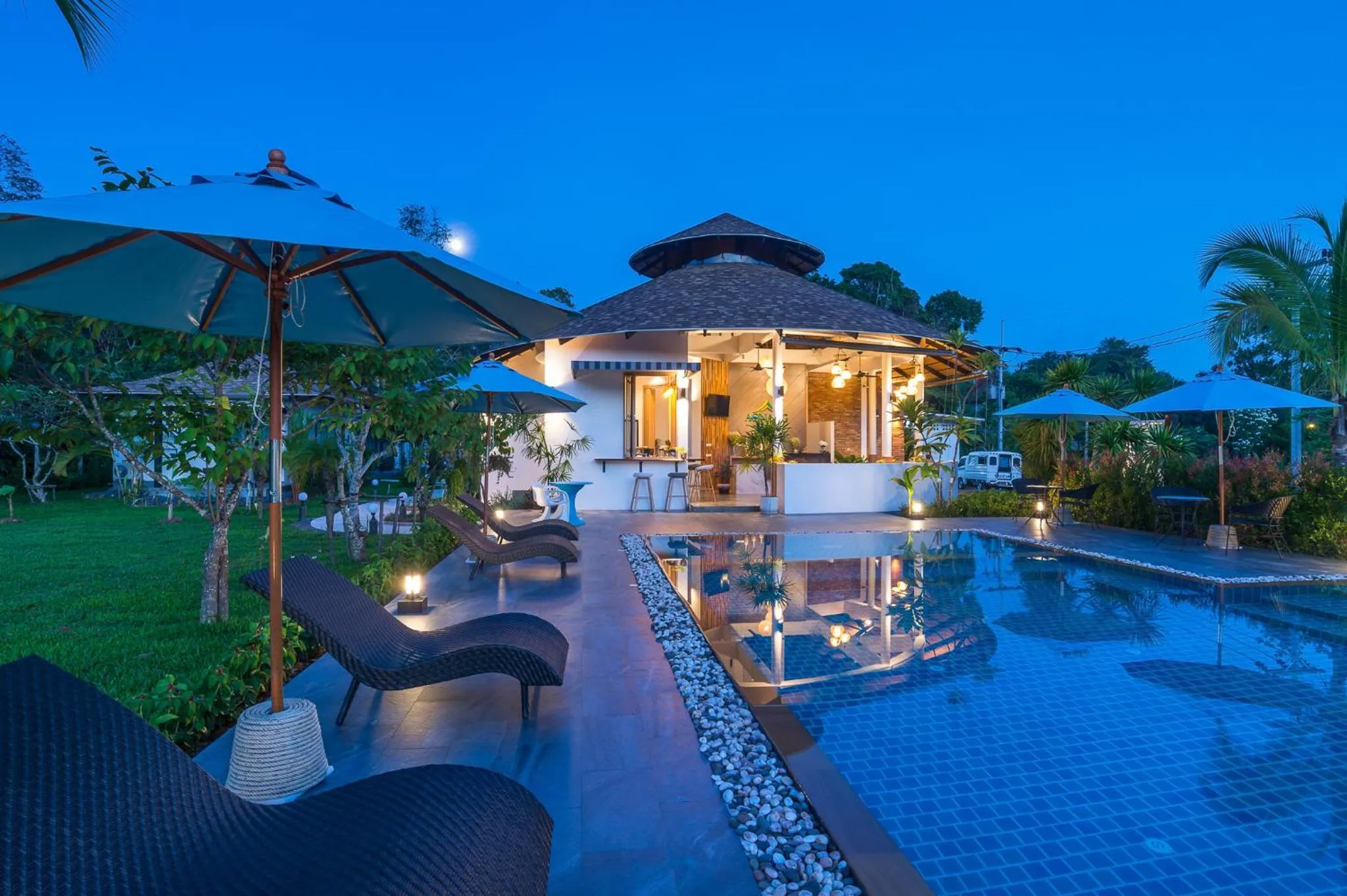 Bird's eye view in Aonang Eco Villa