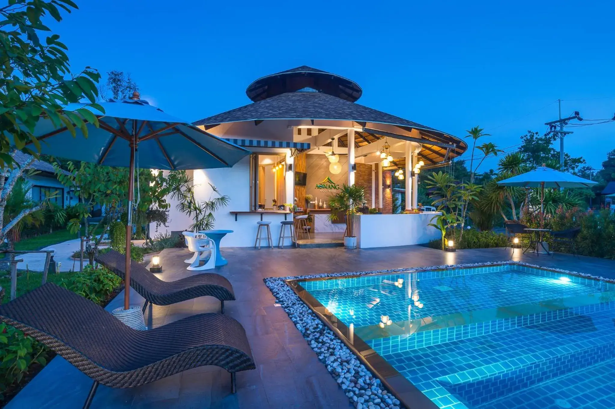 Swimming pool in Aonang Eco Villa - SHA Extra Plus Swimming pool in Aonang Eco Villa - SHA Extra Plus