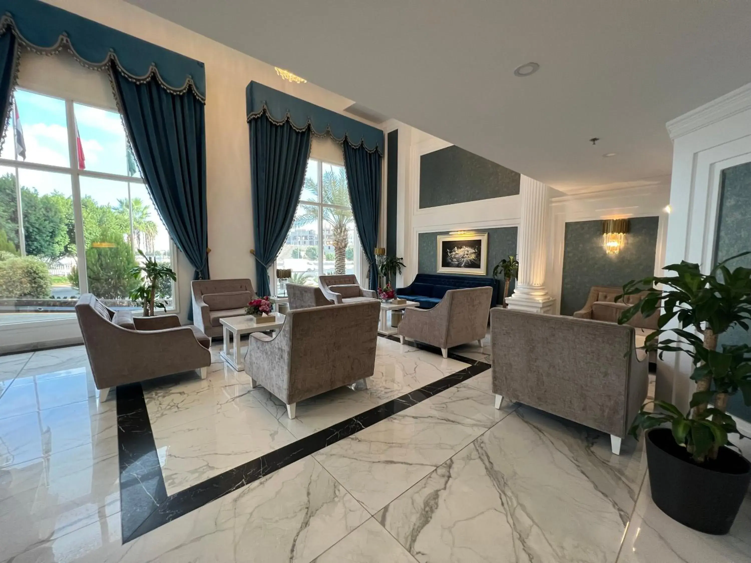 Lobby or reception in Remaj Hotel Lobby or reception in Remaj Hotel