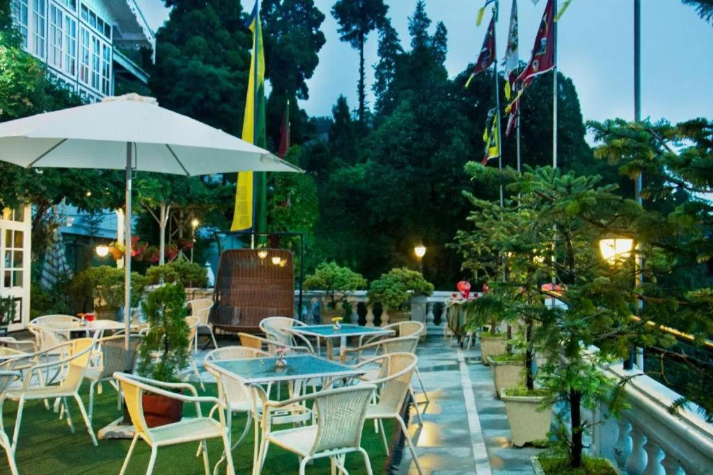 Patio in Udaan Dekeling Resort, Darjeeling