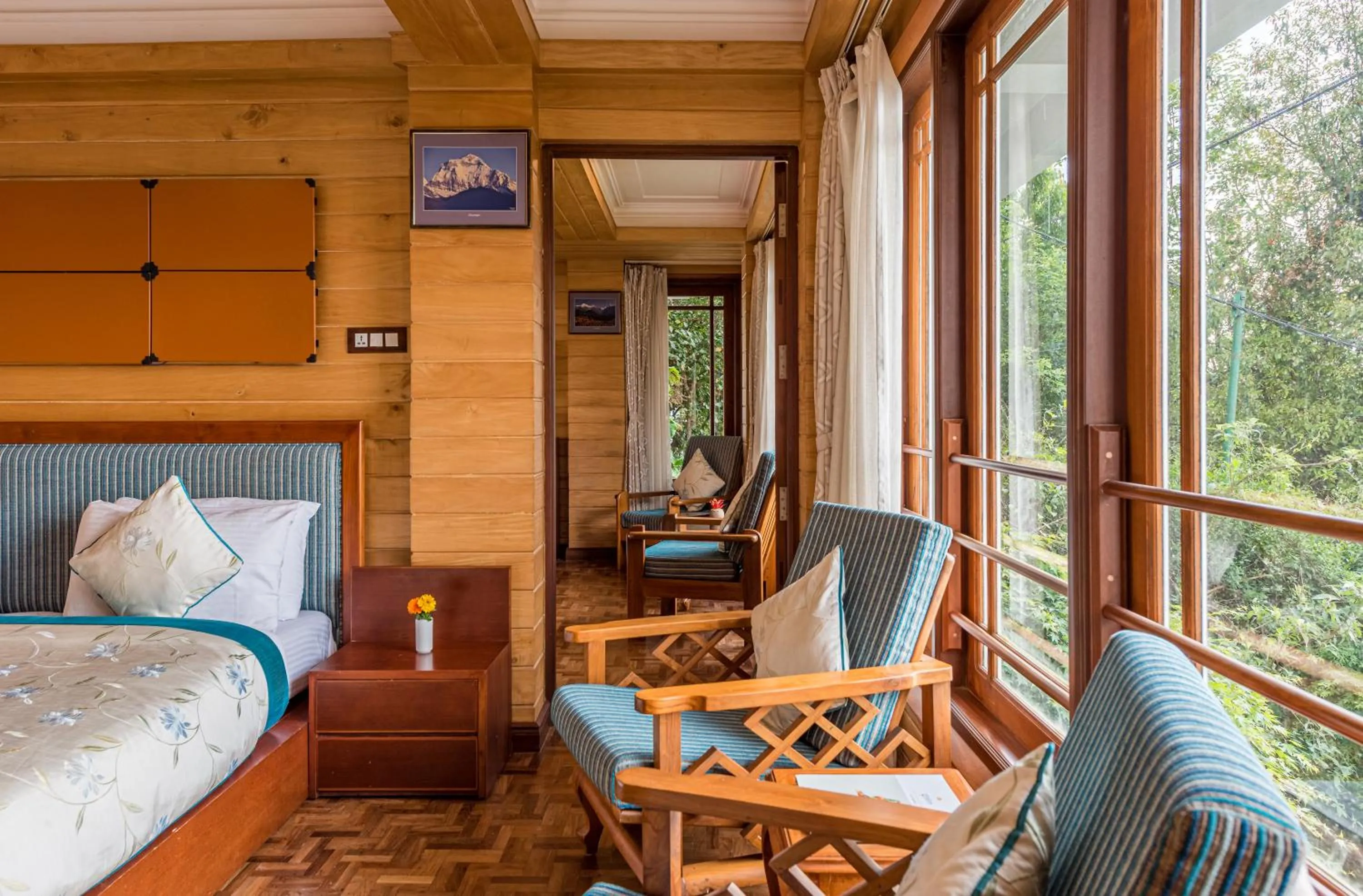 Photo of the whole room in Udaan Dekeling Resort, Darjeeling