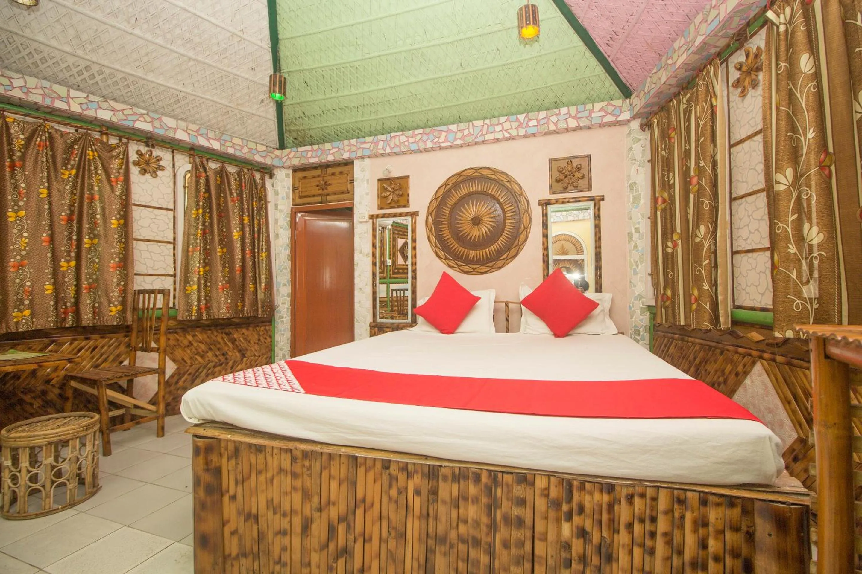 Bedroom, Bed in Hotel O 46691 Jaldapara Rhino Resort