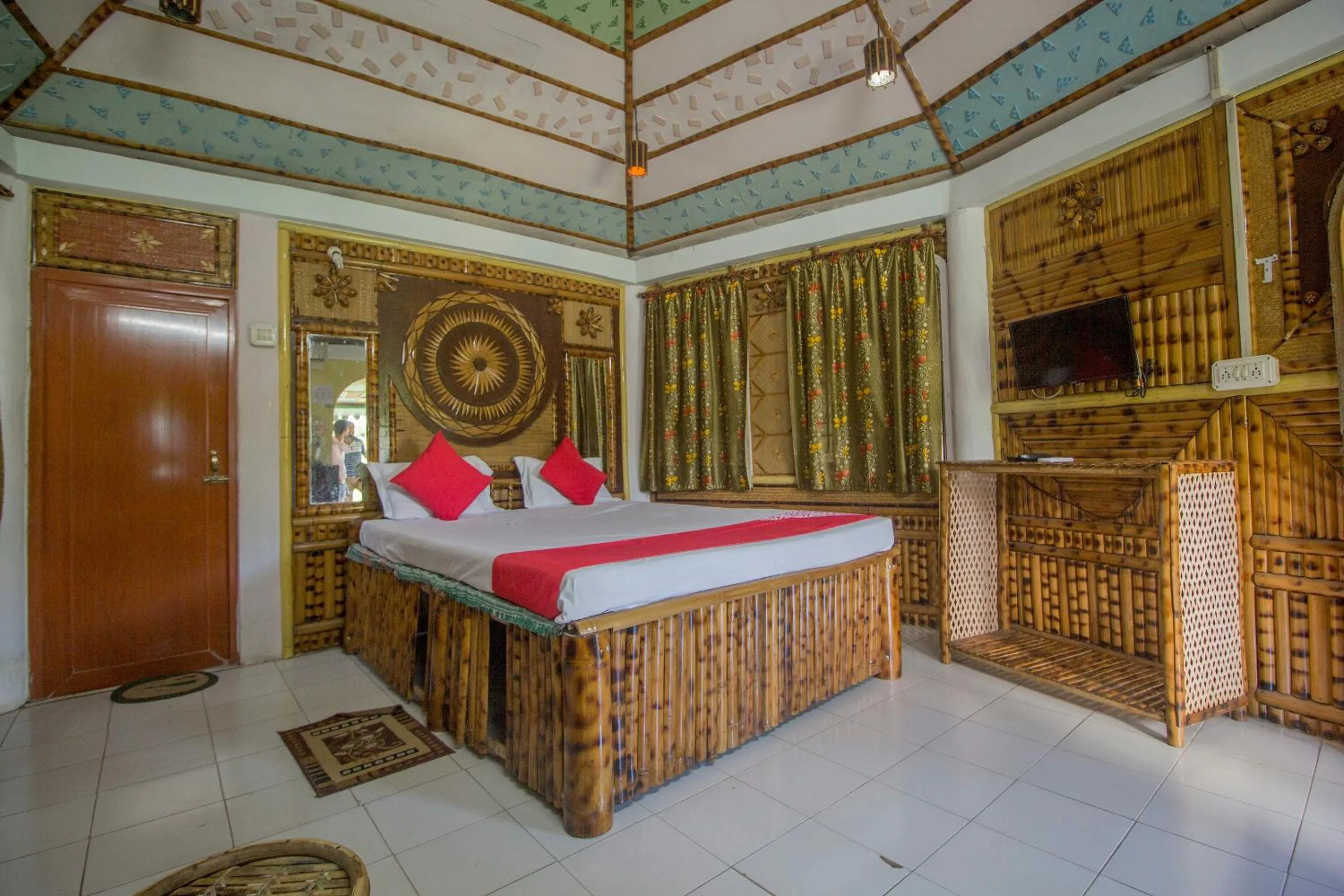 Bedroom, Bed in Hotel O 46691 Jaldapara Rhino Resort