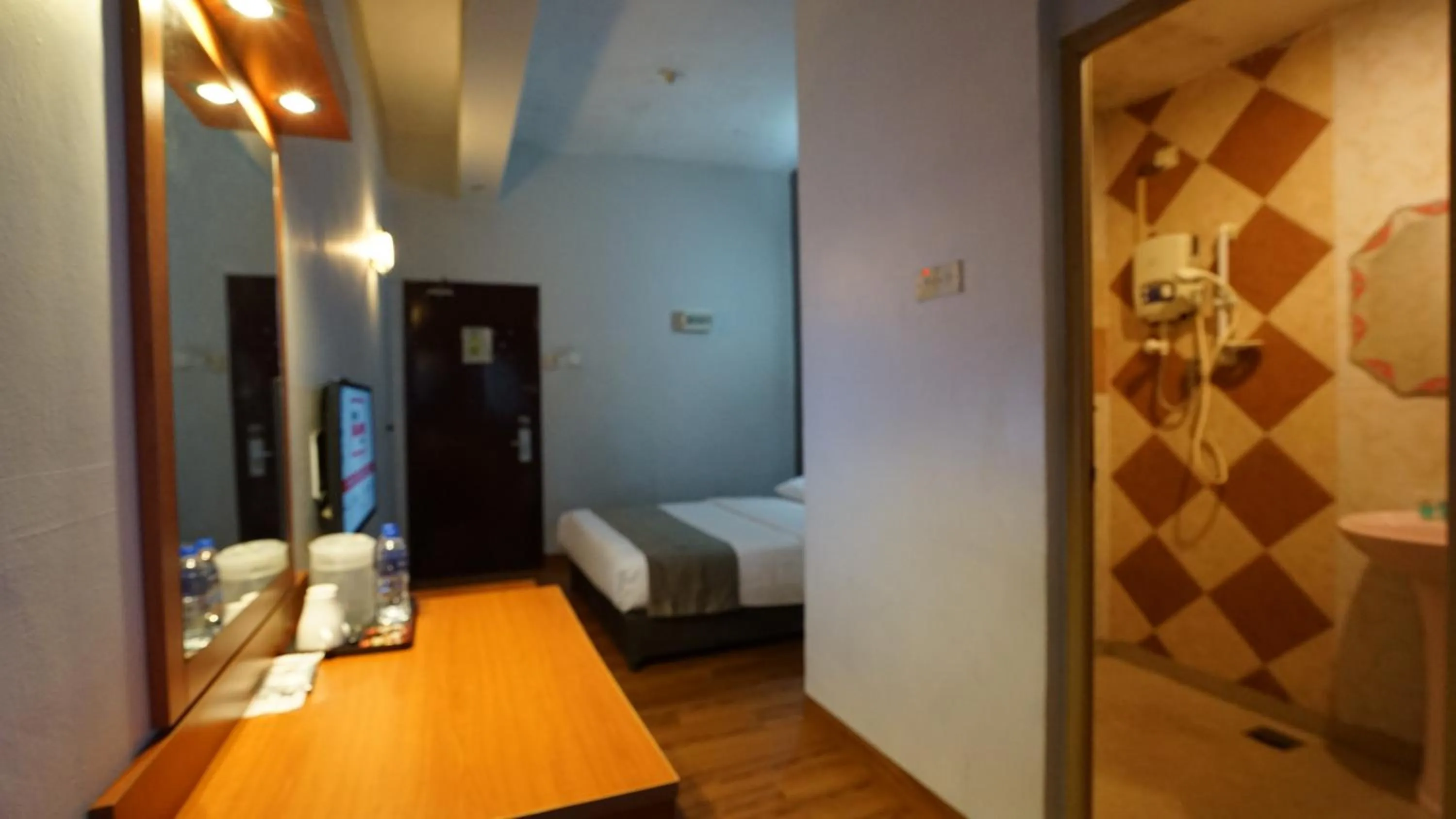 Bed in Zen Zeng Hotel