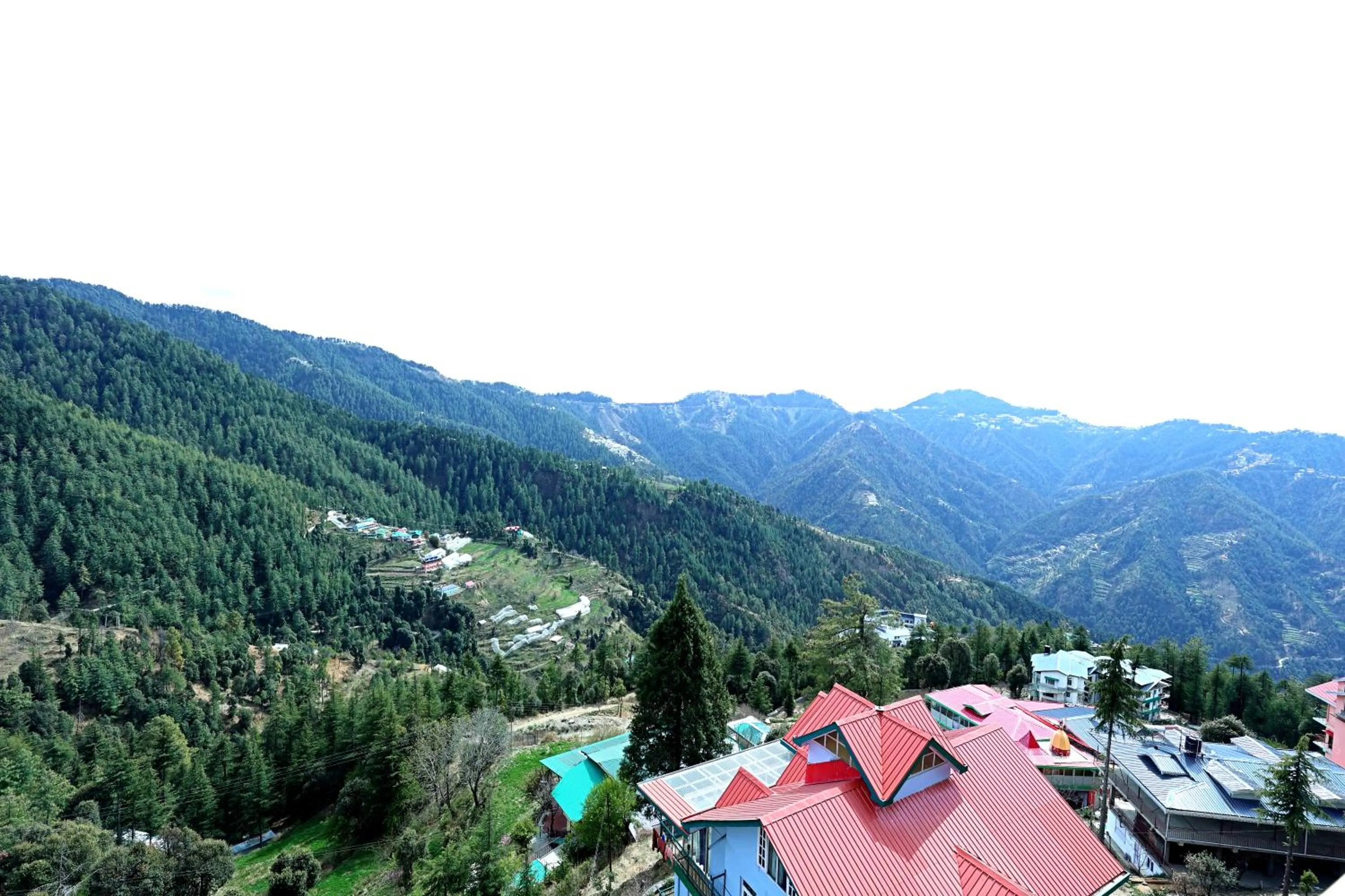 Mountain view in The Retreat Mashobra, Shimla