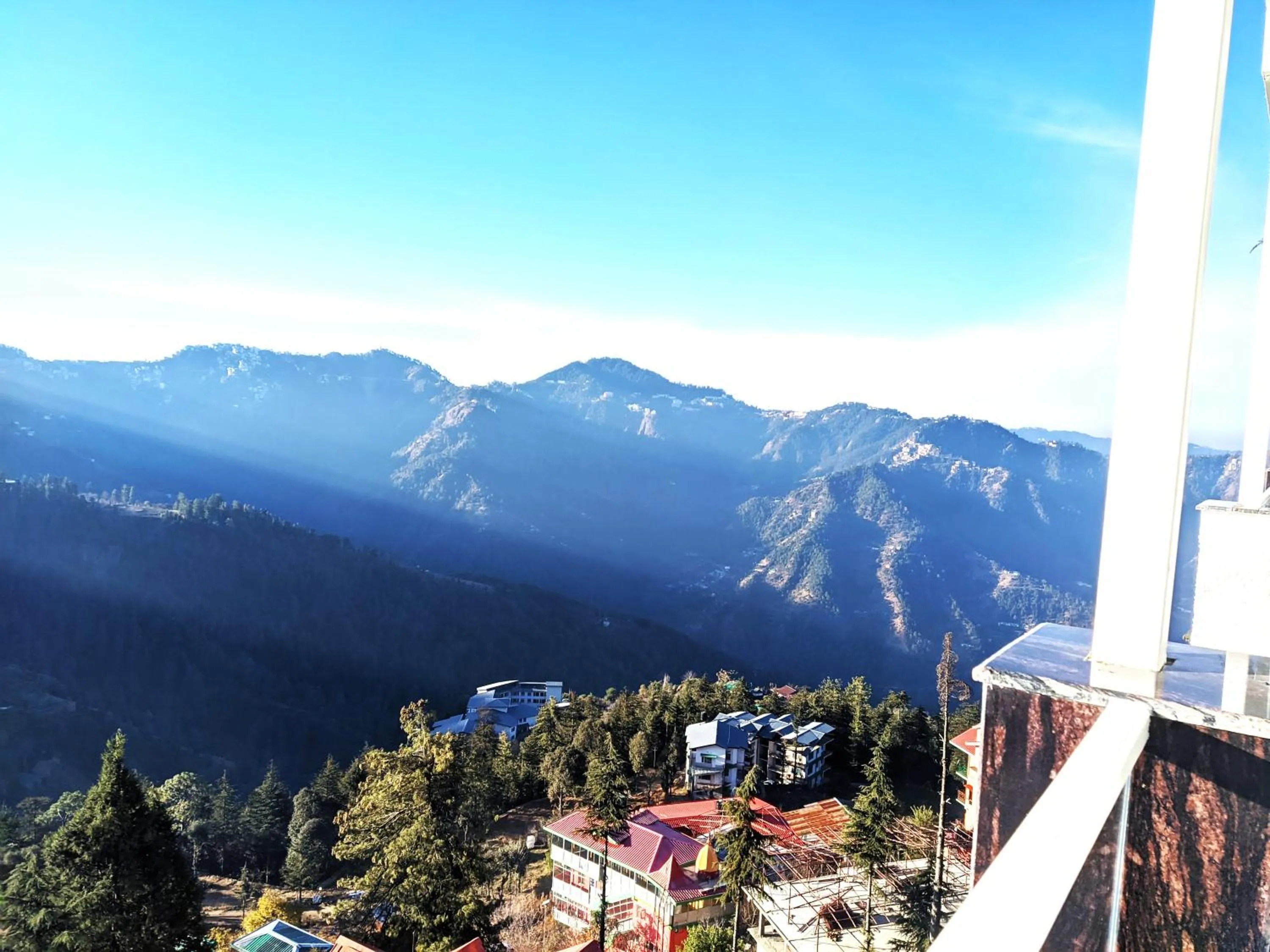Mountain view in The Retreat Mashobra, Shimla