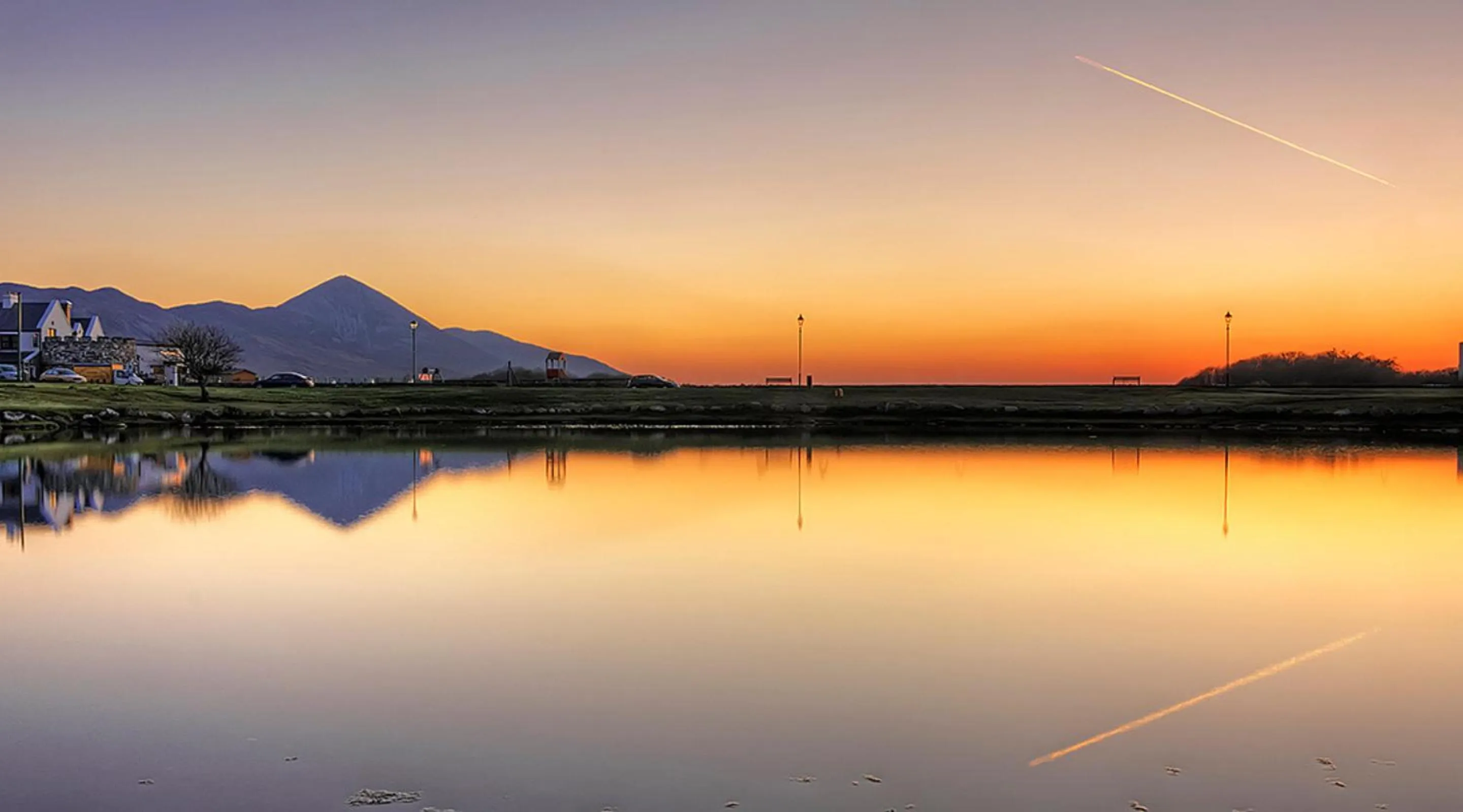 Sunset in Knockranny House Hotel & Spa