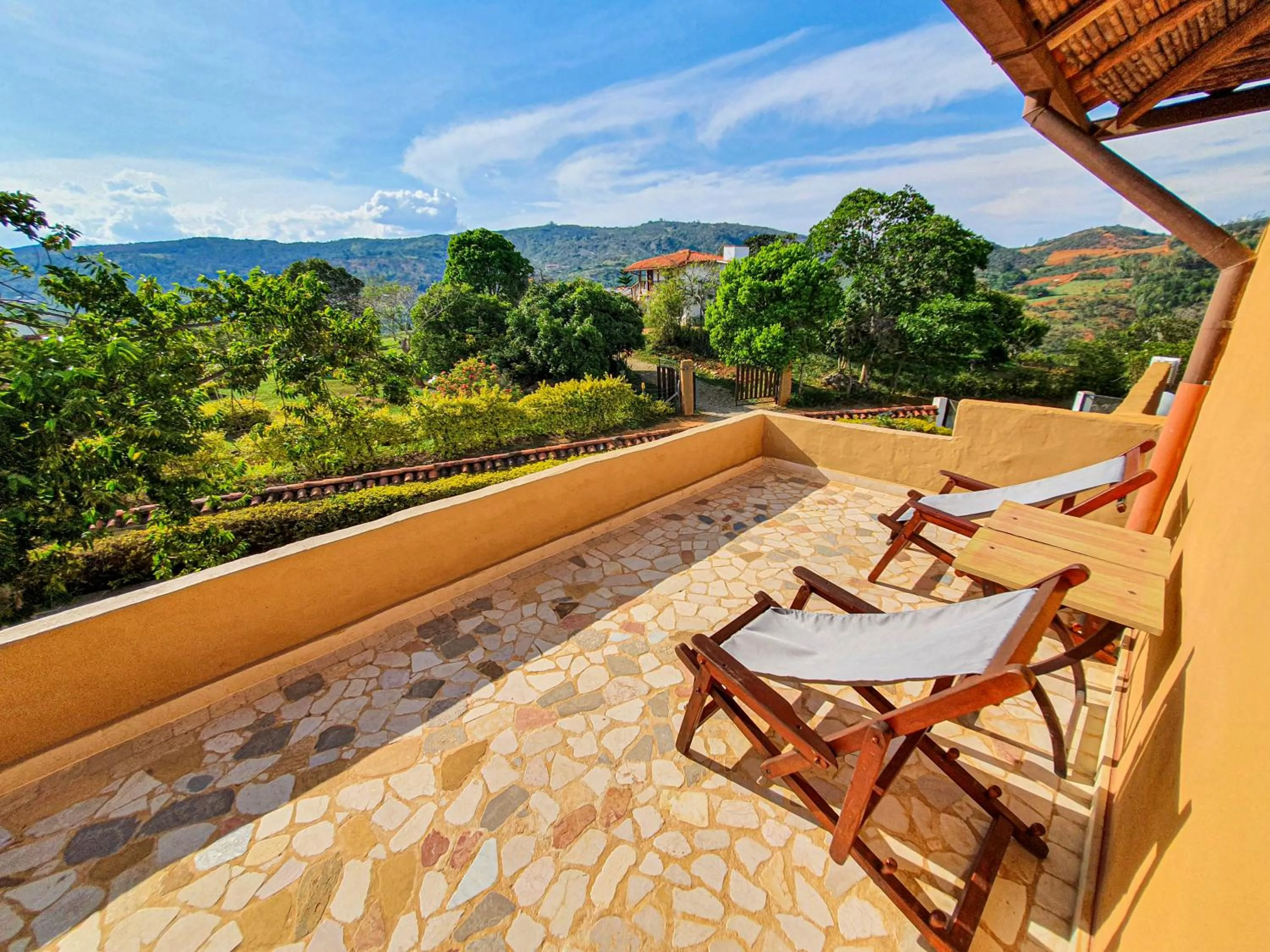 Balcony/Terrace in Hotel Terra Barichara