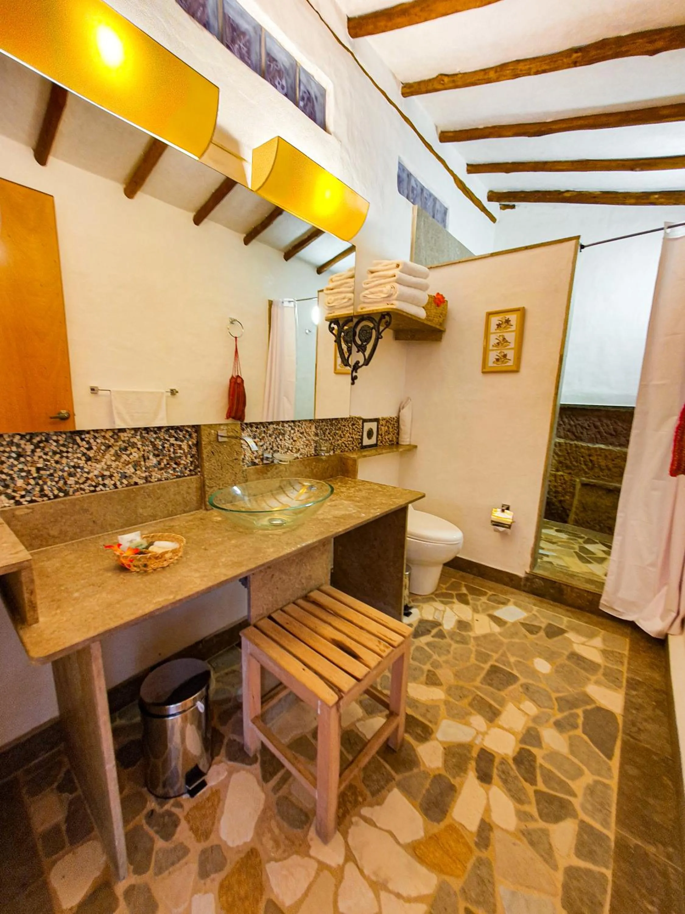Bathroom in Hotel Terra Barichara