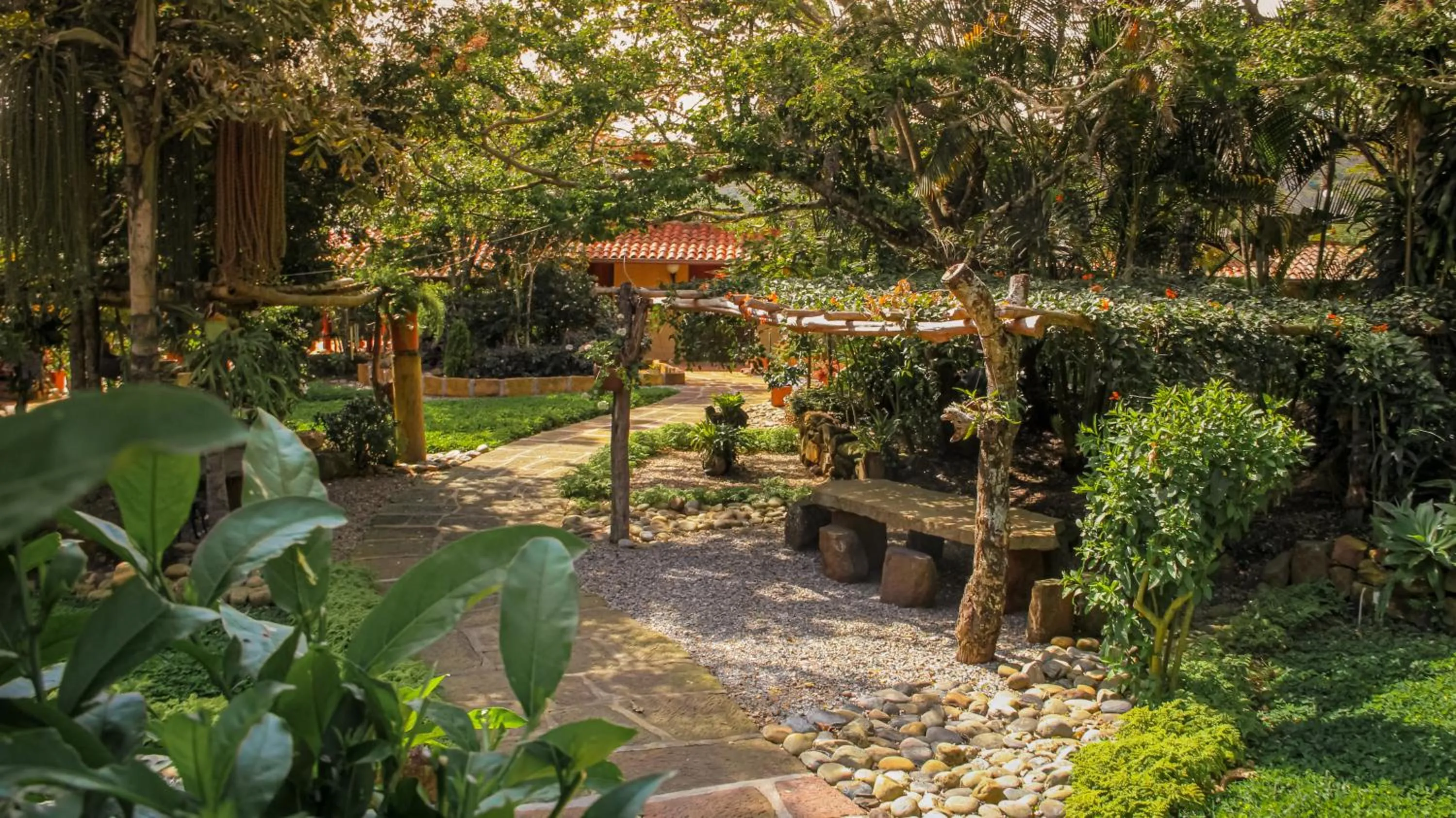 Natural landscape in Hotel Terra Barichara