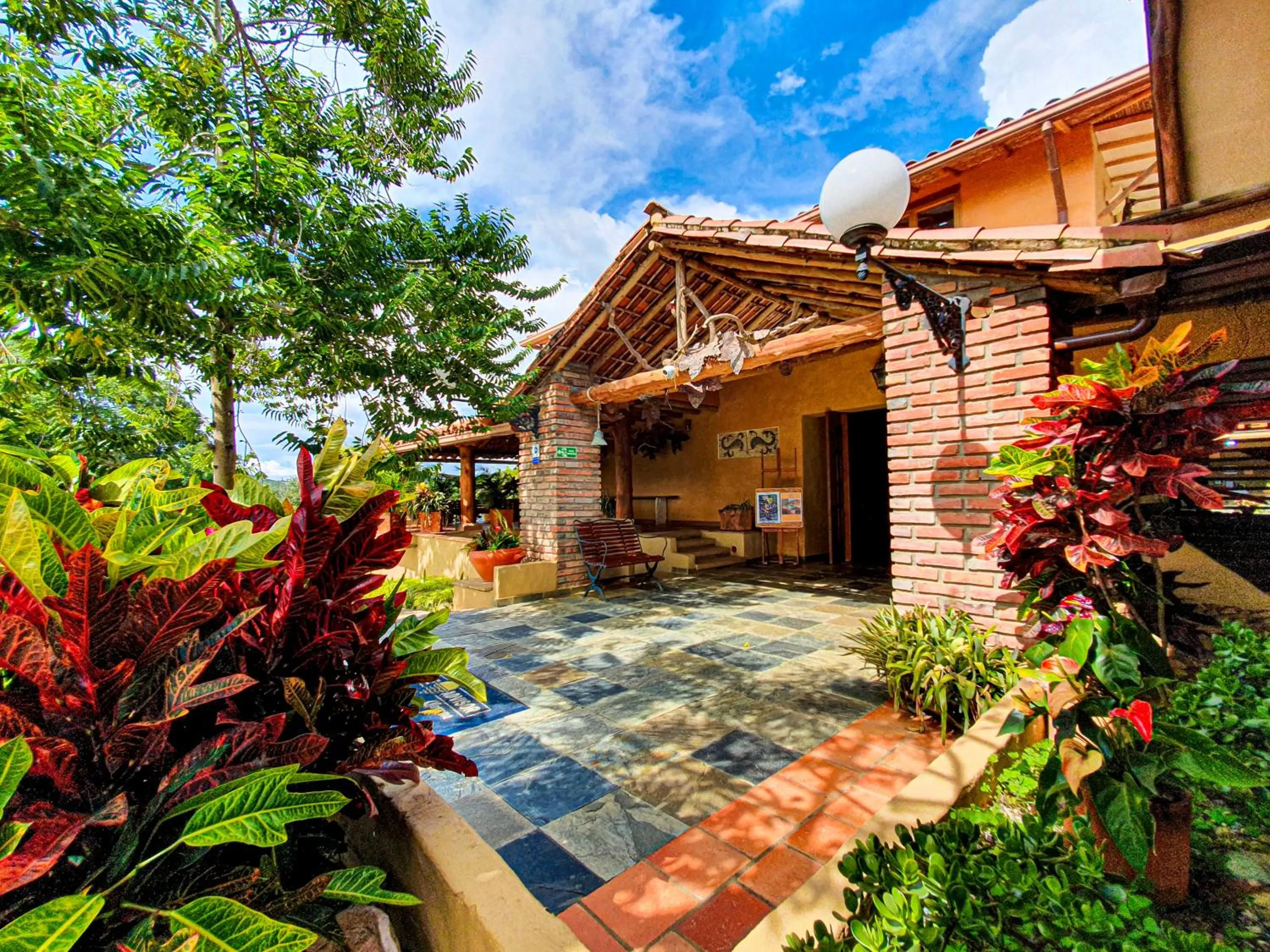 Facade/entrance in Hotel Terra Barichara