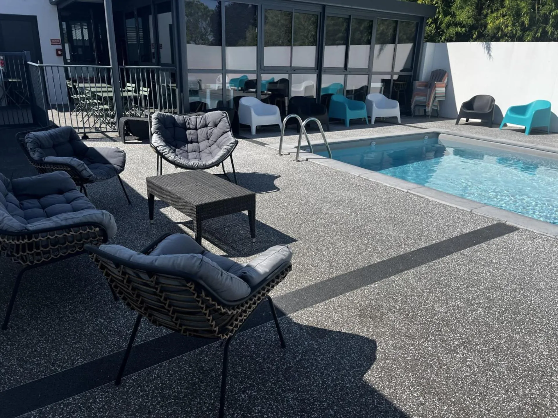 Swimming pool in Kyriad Direct La Rochelle Aytré