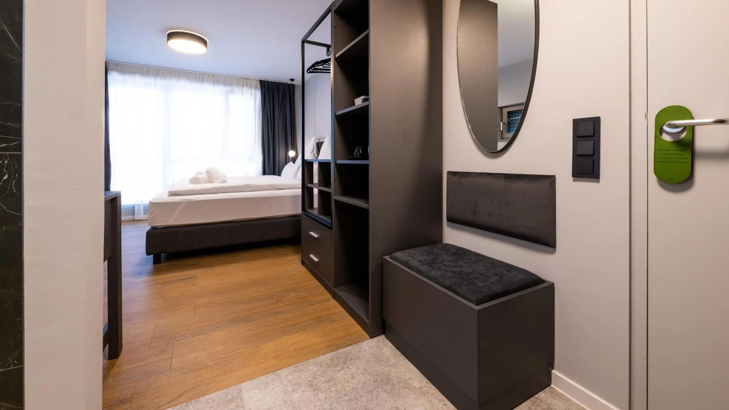 Bed in Hotel Metropol