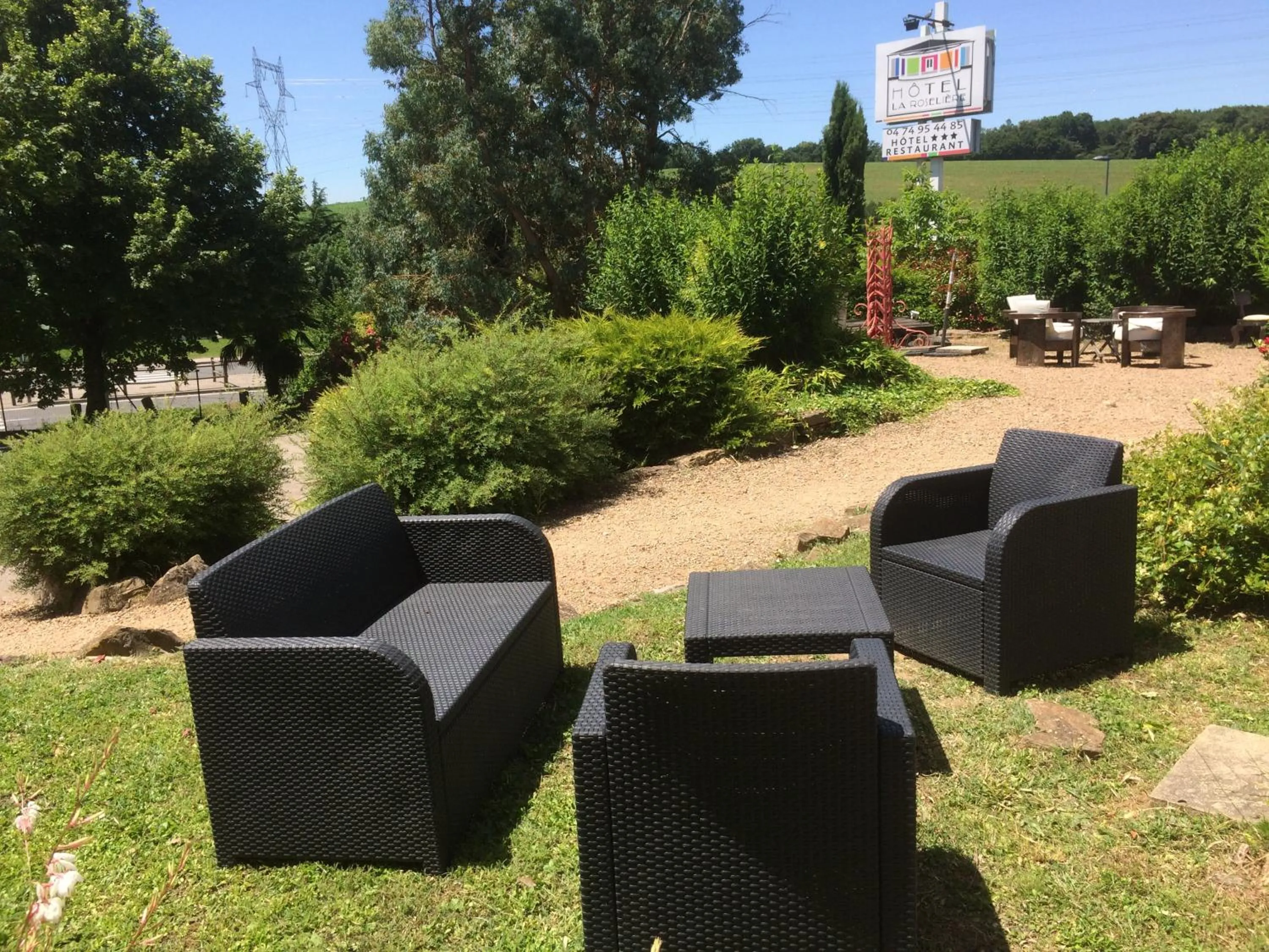 Garden in La Roselière