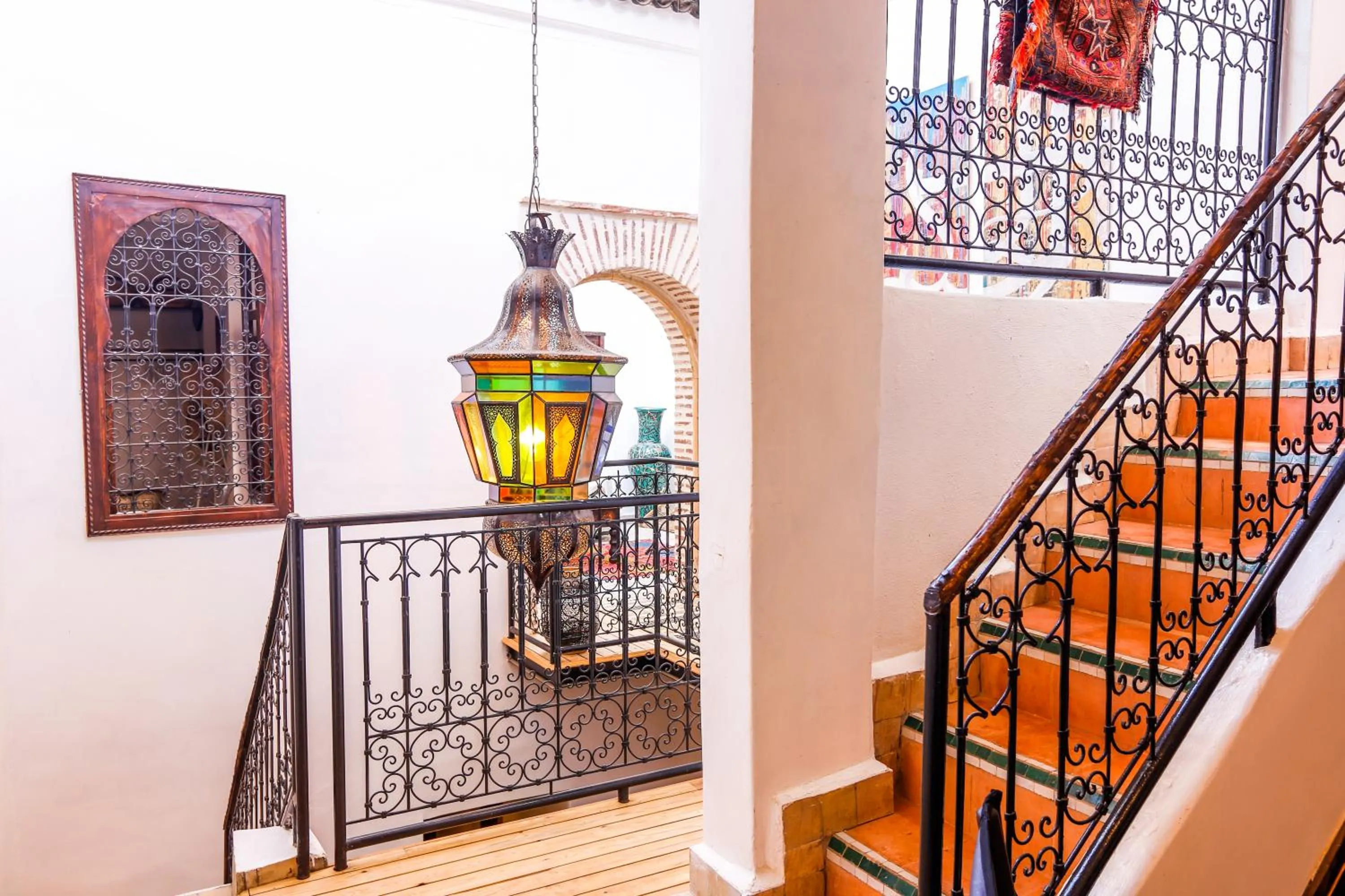 Patio in Riad Dada Mouss & Suites