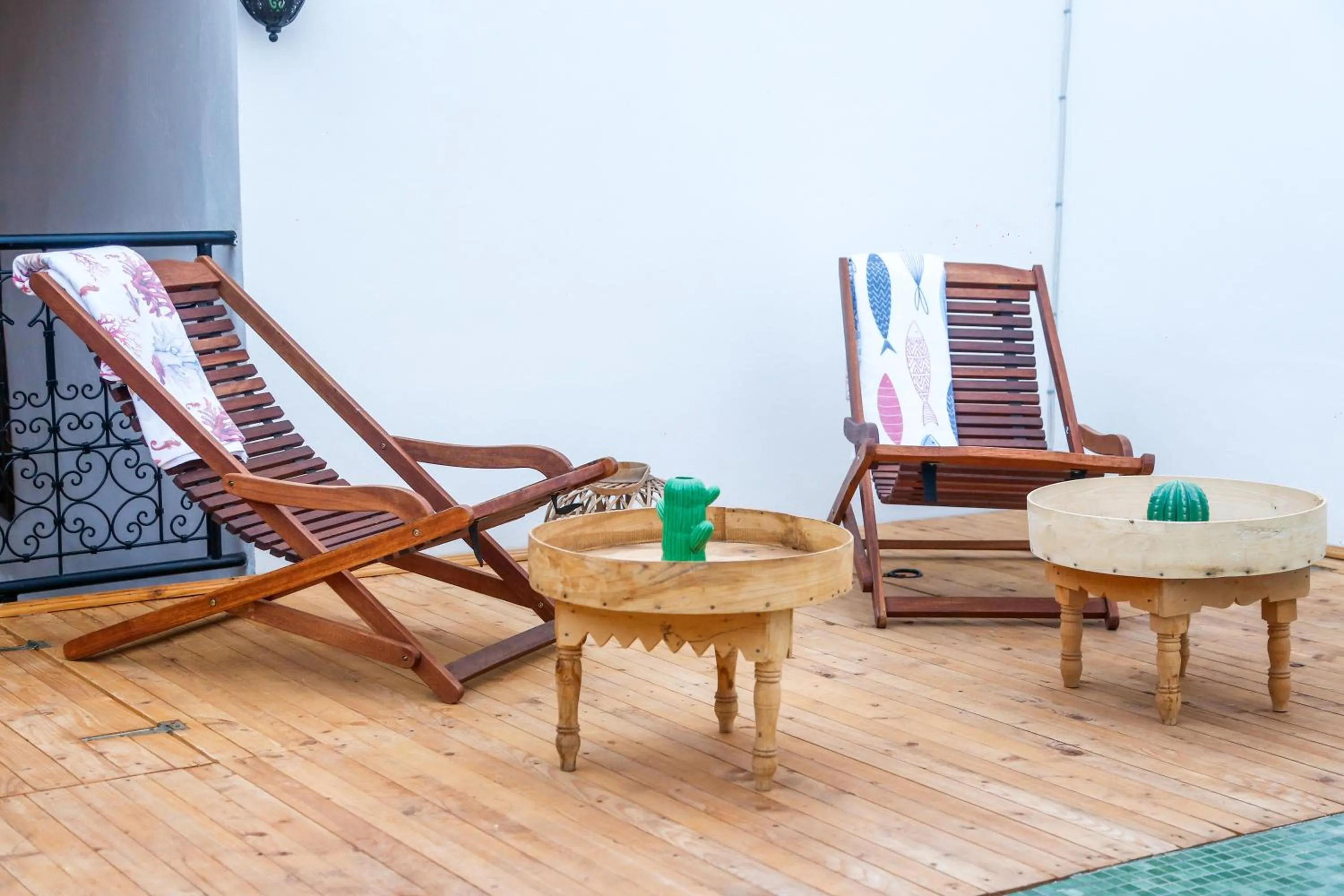 Patio in Riad Dada Mouss & Suites