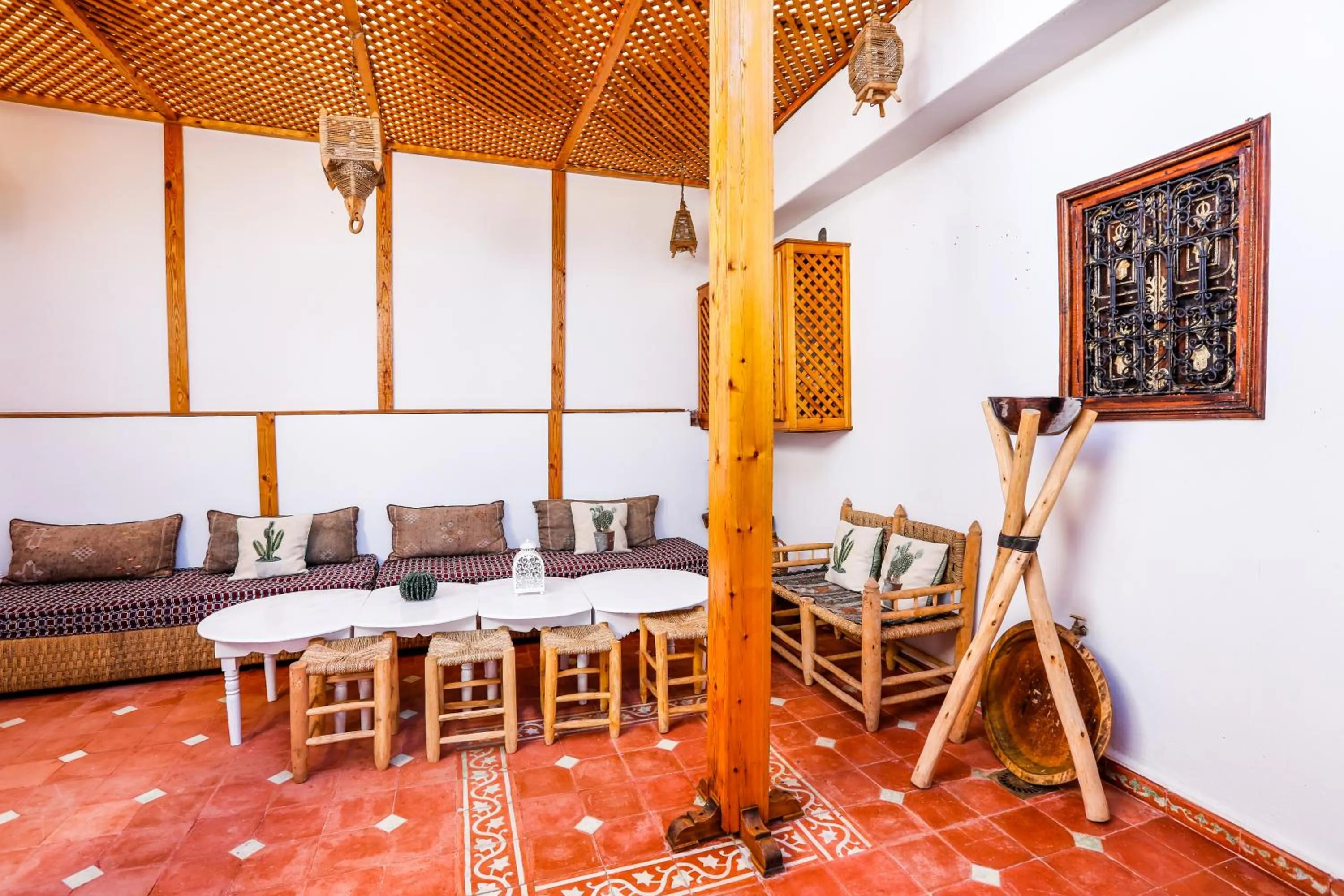 Patio in Riad Dada Mouss & Suites