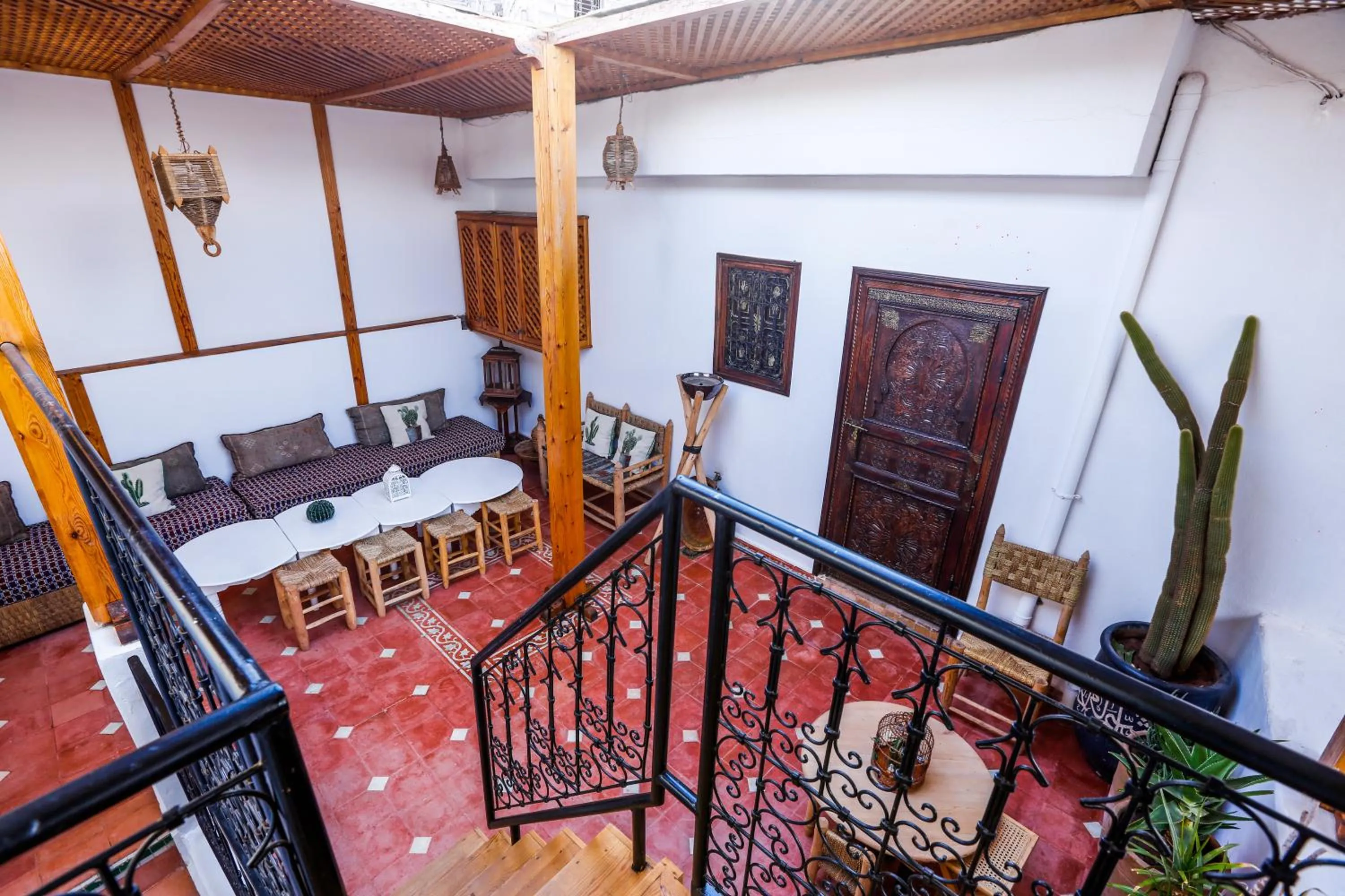 Patio in Riad Dada Mouss & Suites