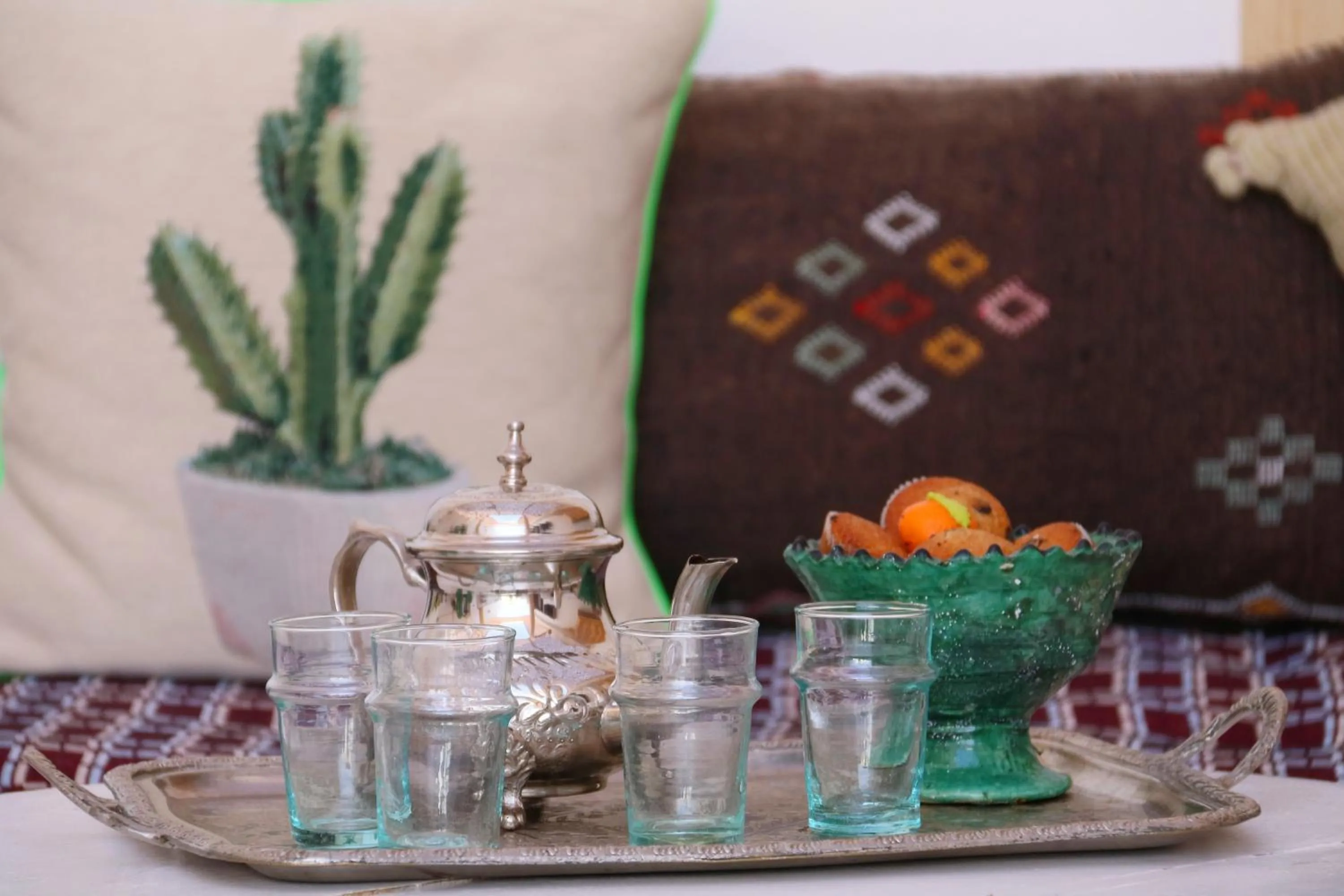 Patio in Riad Dada Mouss & Suites