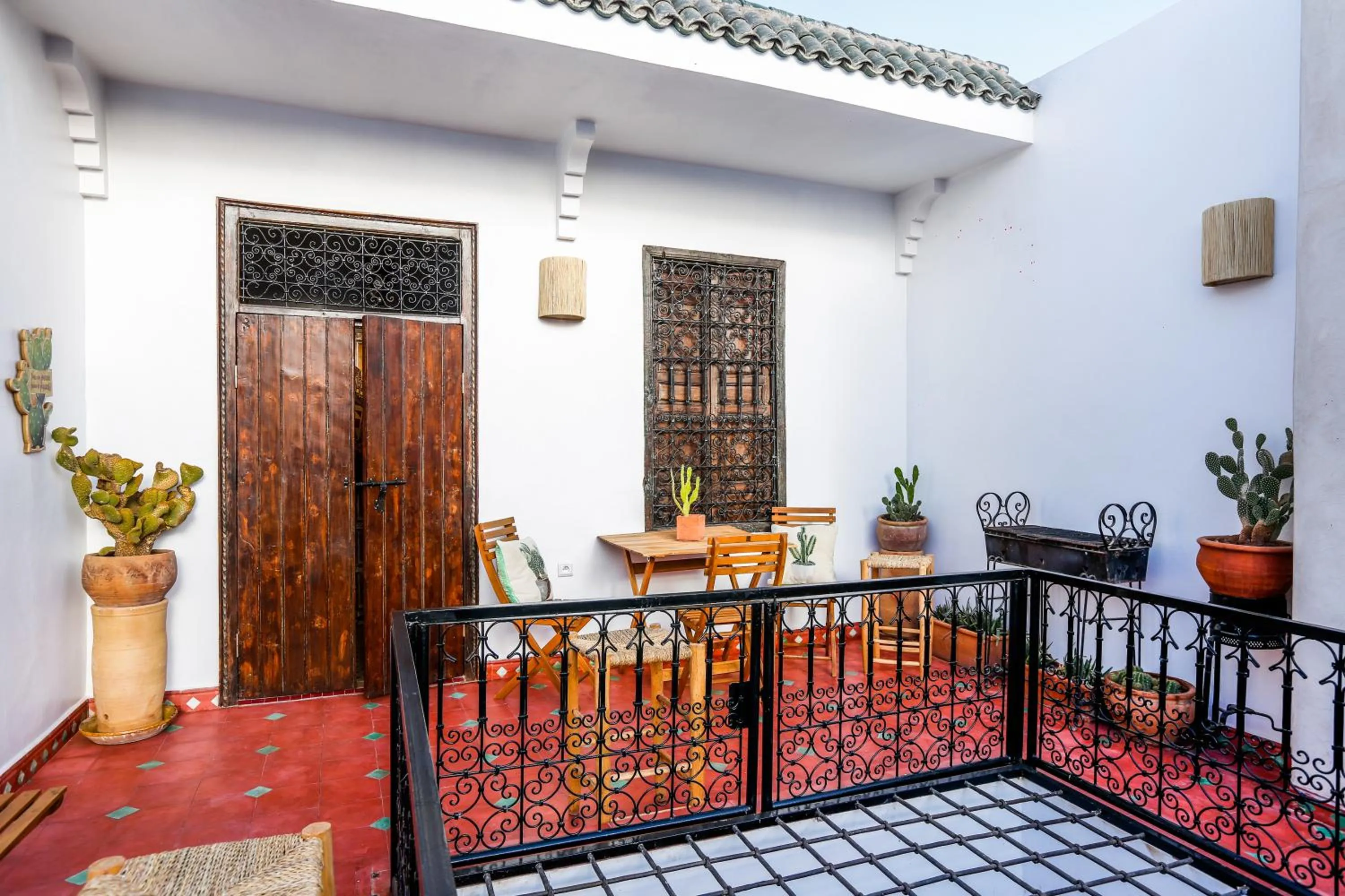 Patio in Riad Dada Mouss & Suites