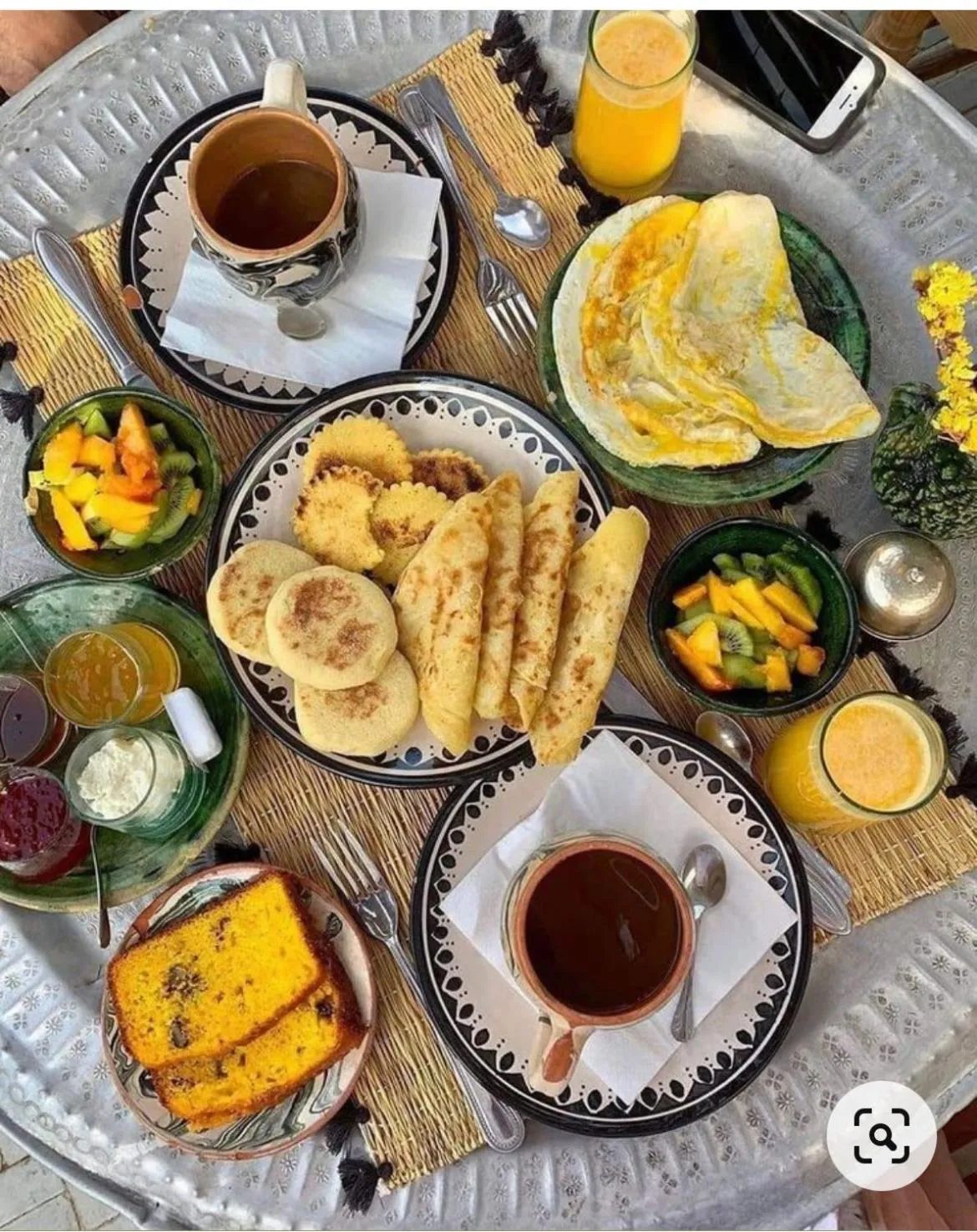 Breakfast in Riad Dada Mouss & Suites