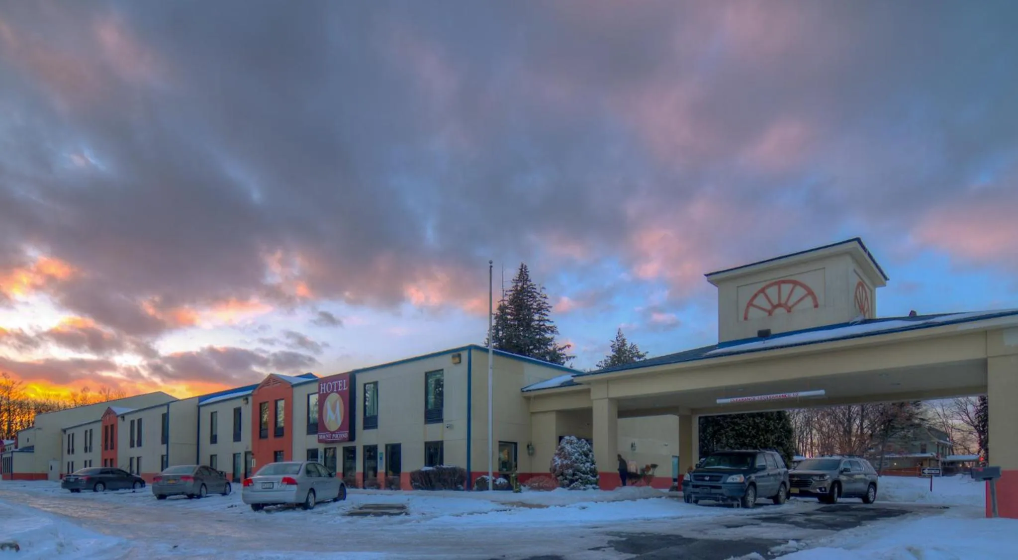 Property logo or sign in Hotel M Mount Pocono