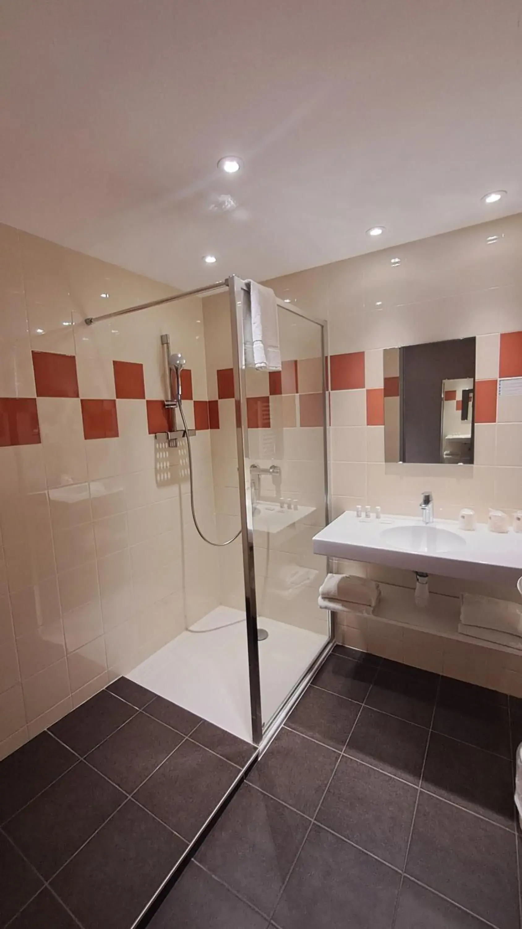 Twin Room - single occupancy in Hotel du Val Vert Twin Room - single occupancy in Hotel du Val Vert