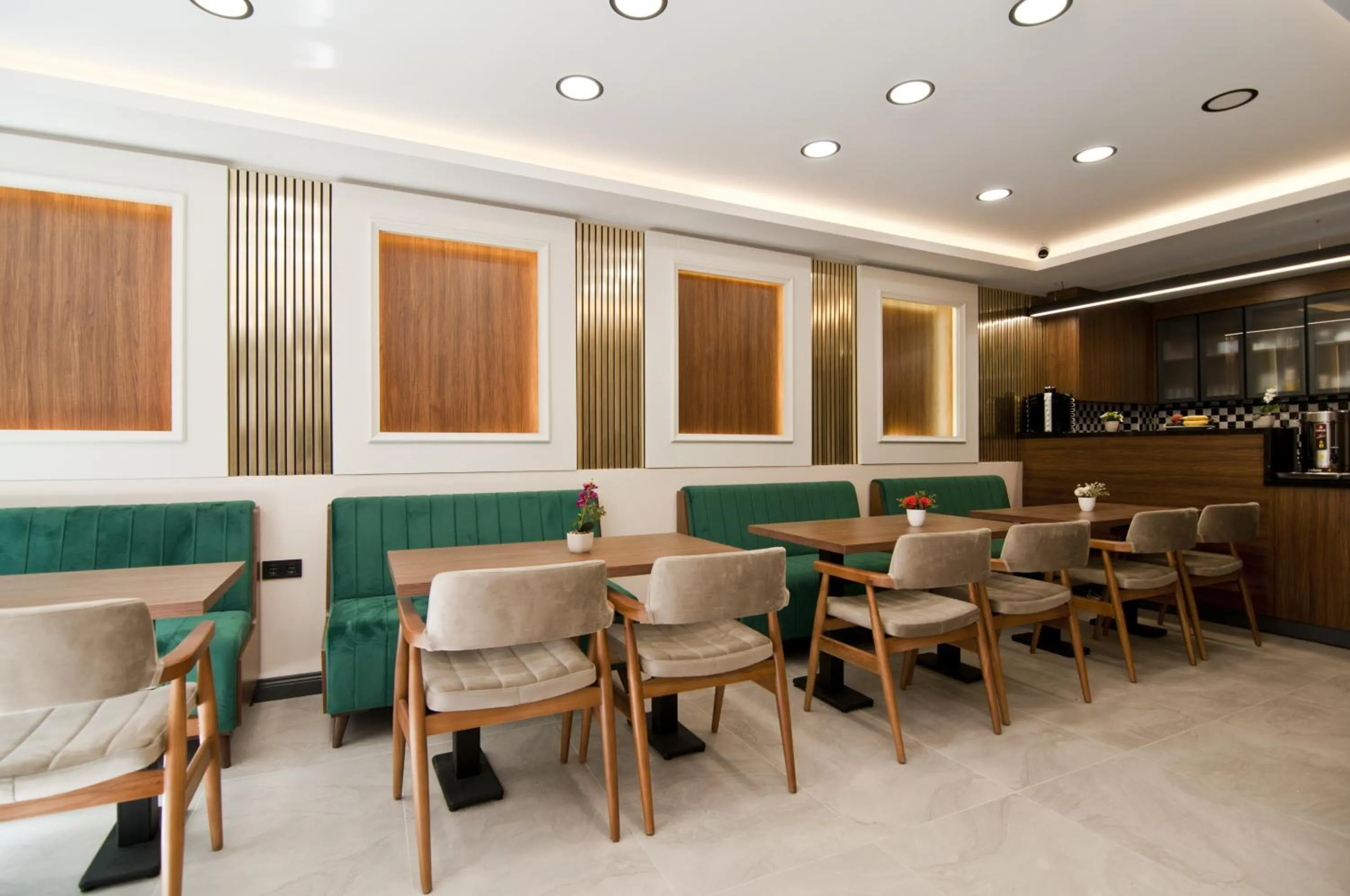 Seating area in Grand Bagoz Hotel