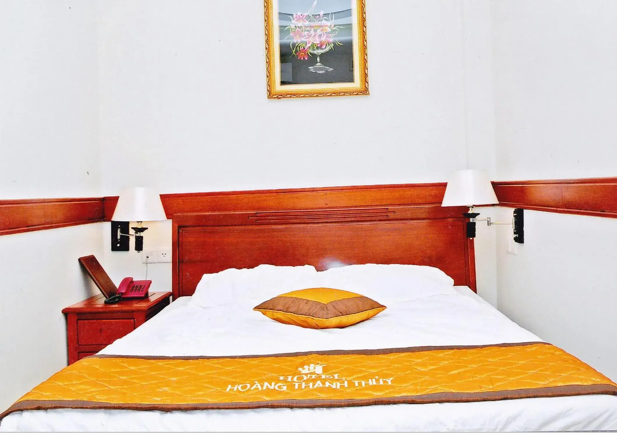 Bed in HOANG THANH THUY AIRPORT HOTEL 1 - Gần Ẩm Thực Đêm Chợ Hoàng Hoa Thám Bed in HOANG THANH THUY AIRPORT HOTEL 1 - Gần Ẩm Thực Đêm Chợ Hoàng Hoa Thám