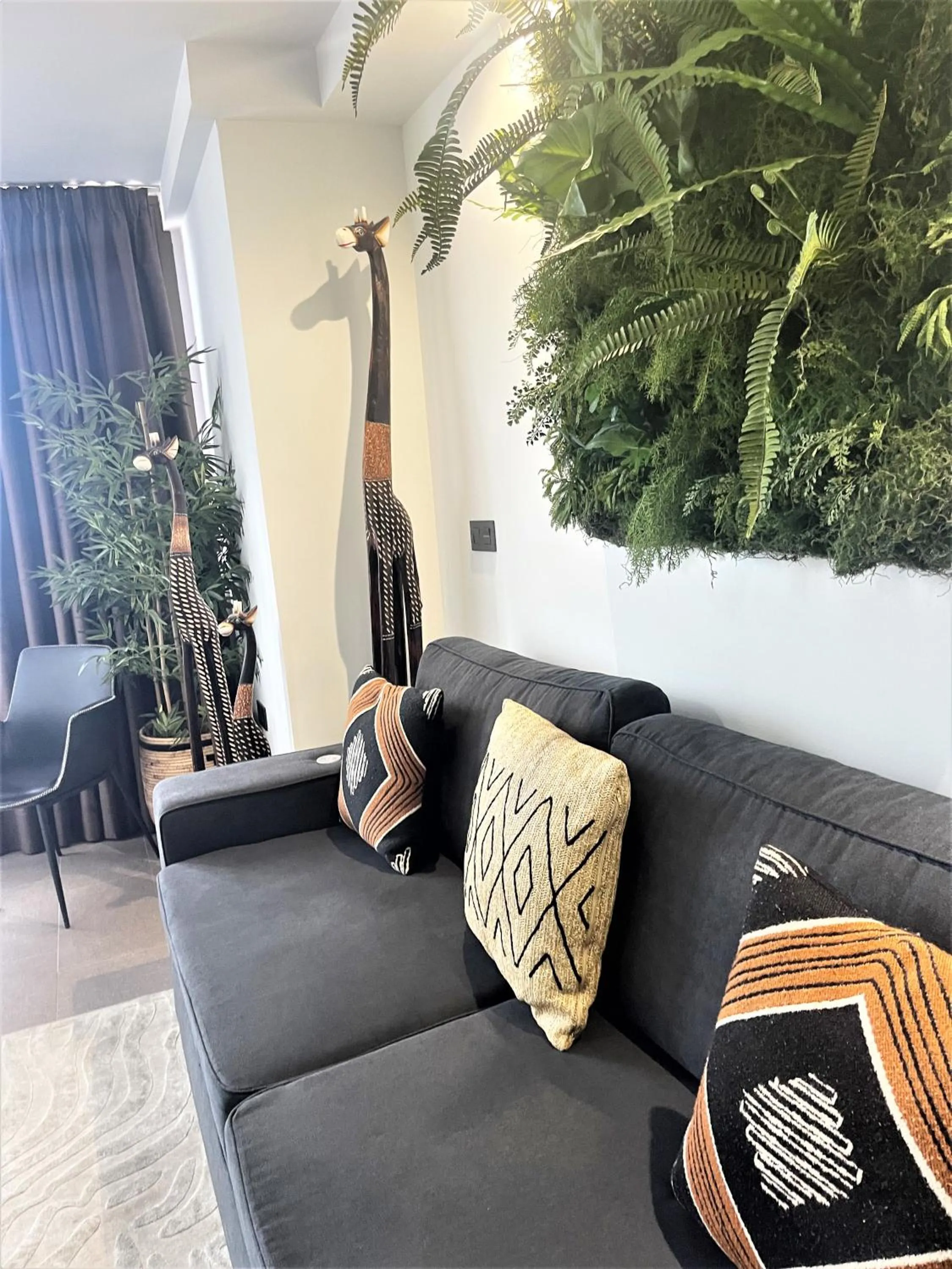 Living room in Poem Suites, Las Canteras