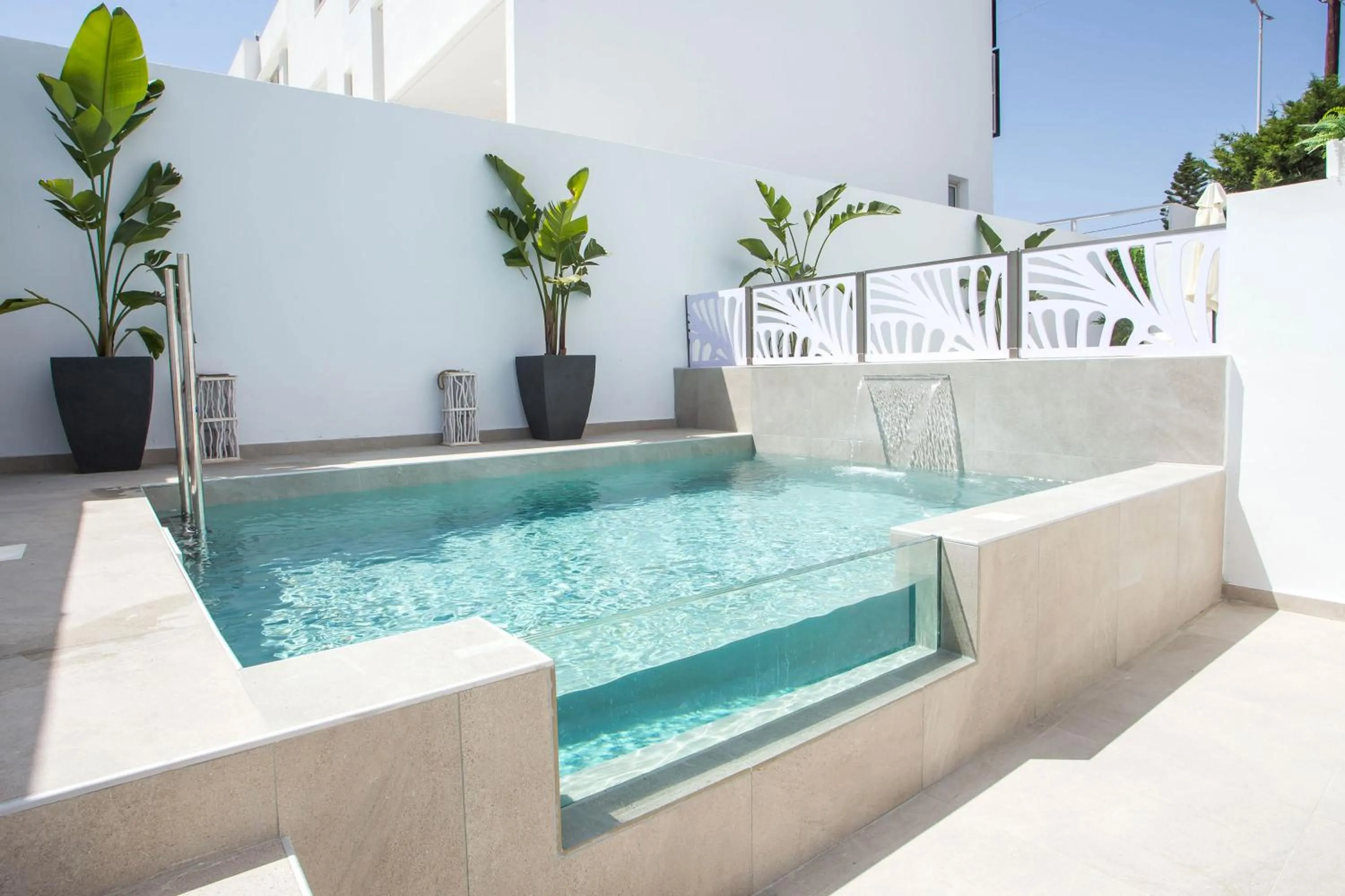 Pool view in Casa Stavris