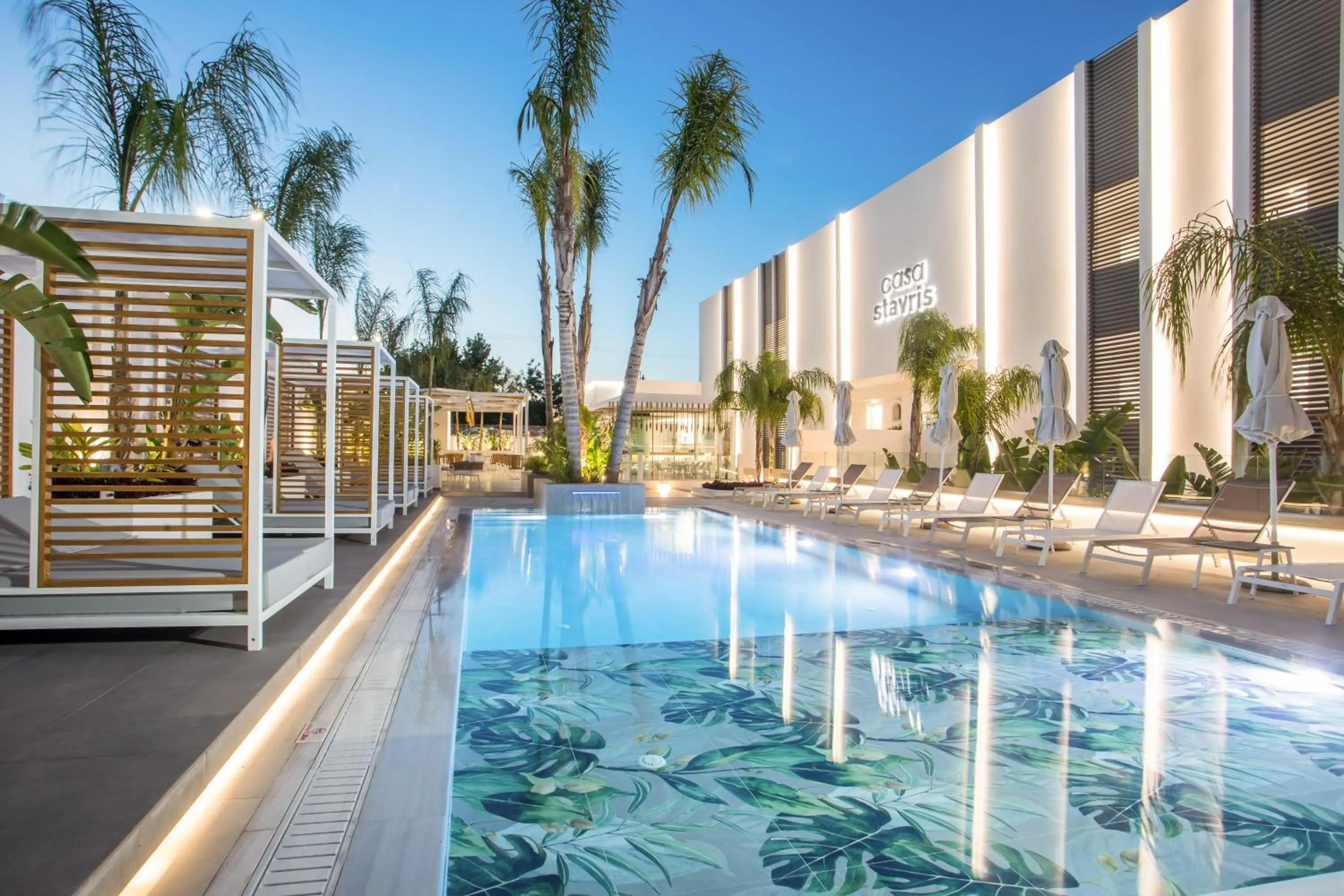 Swimming pool in Casa Stavris