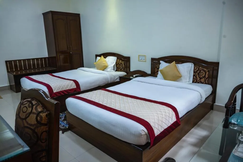 Bed in Bodhgaya Regency Hotel