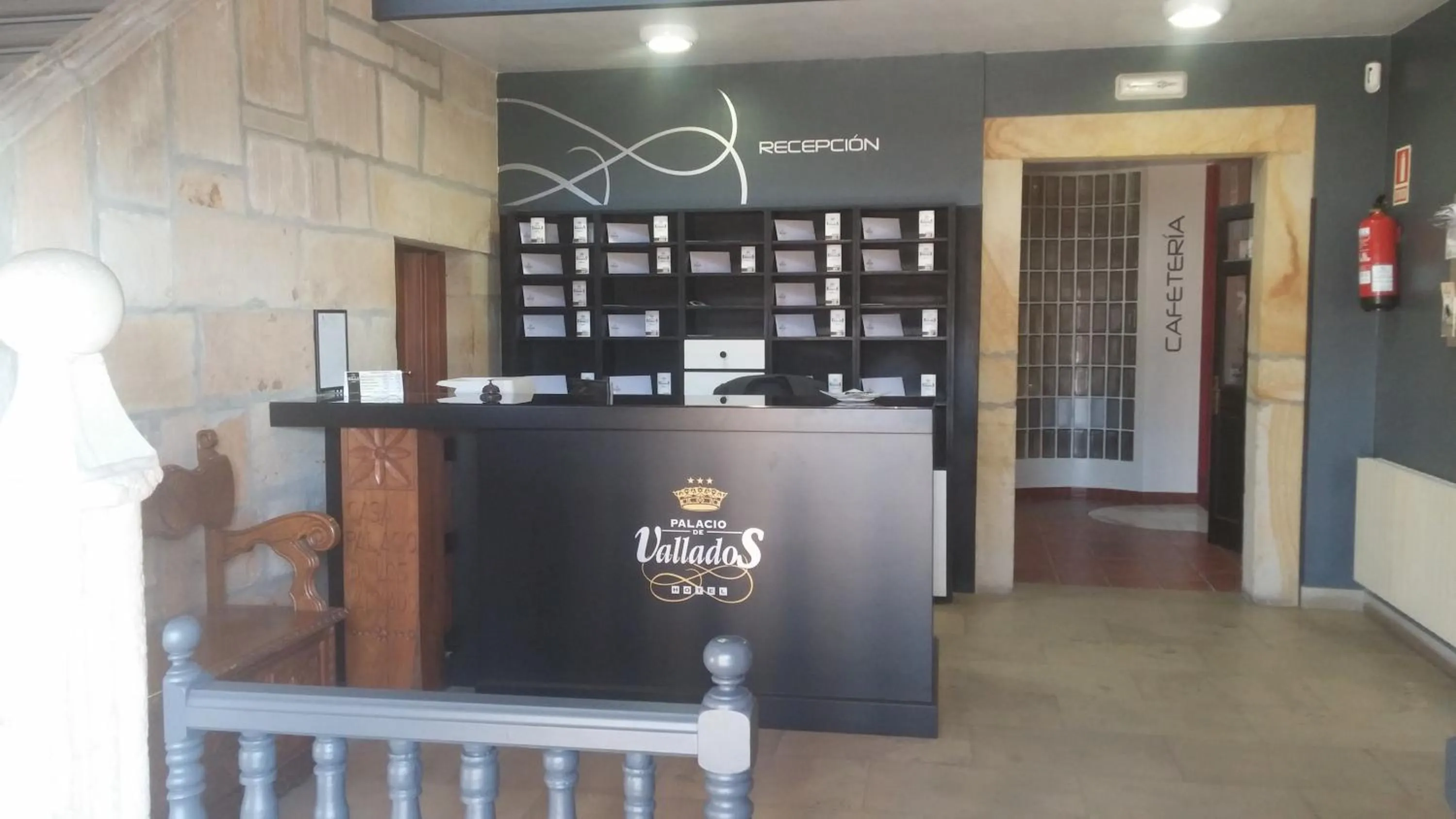 Lobby or reception in Hotel Palacio de los Vallados