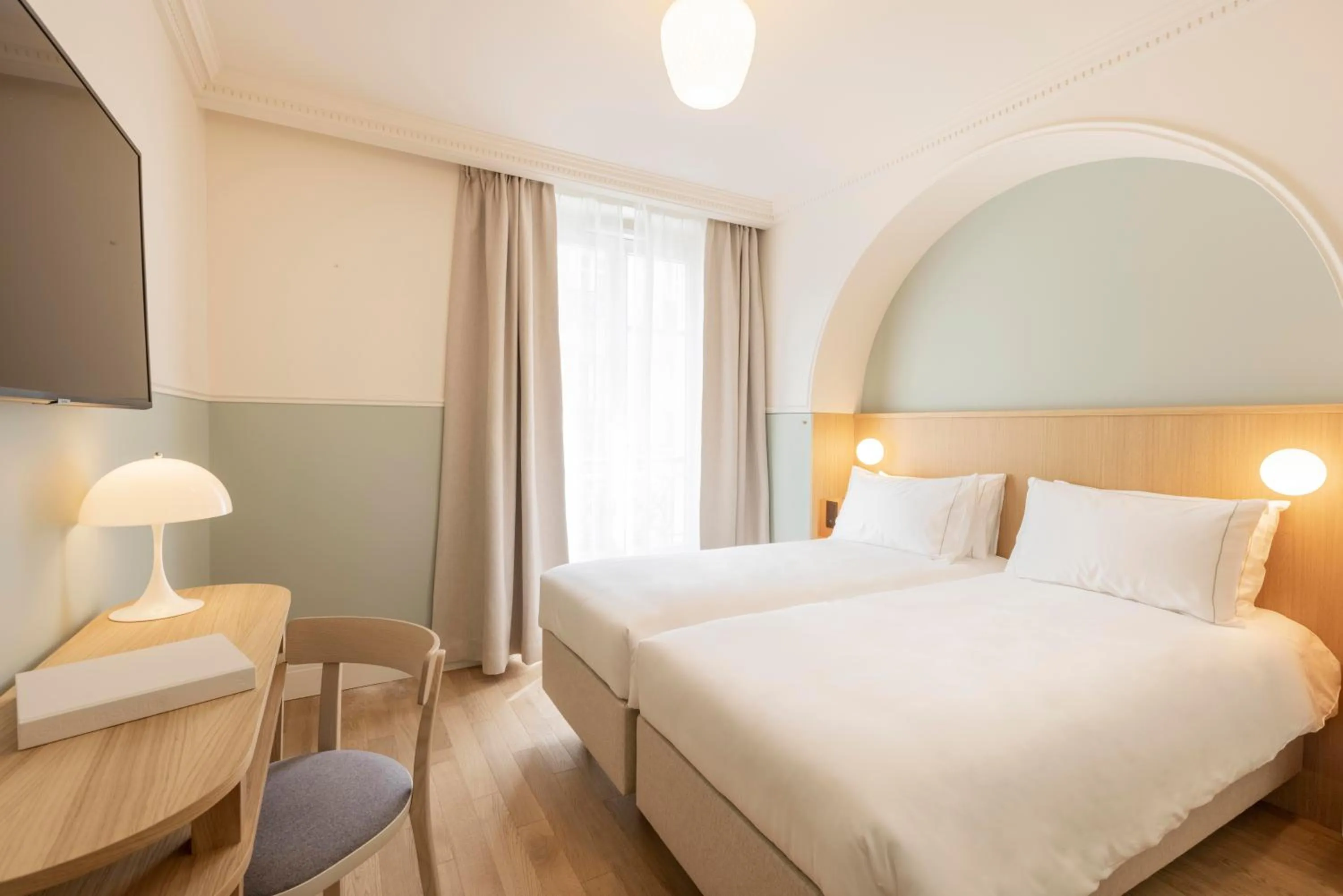 Bed in Hôtel Oratio