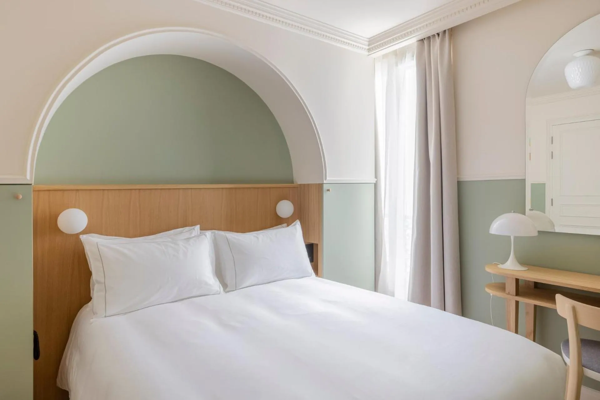 Bed in Hôtel Oratio