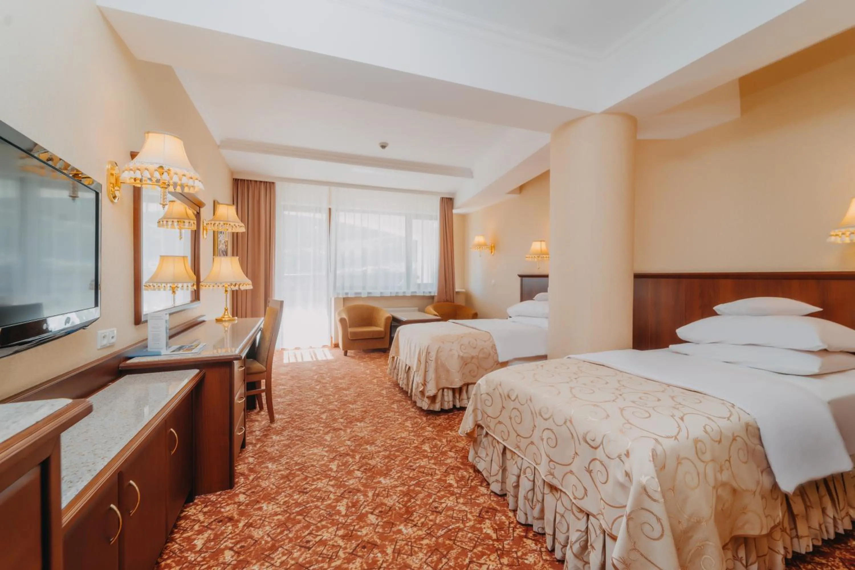 Photo of the whole room, Bed in Hotel Gołębiewski Karpacz